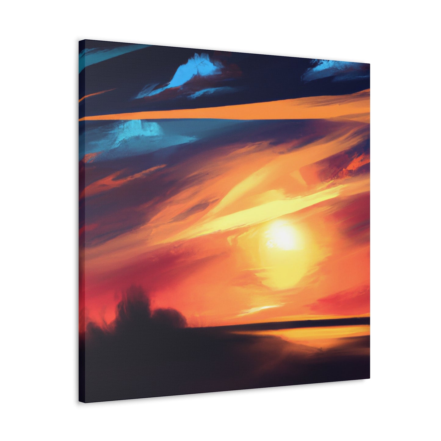 I would name the artist "Sunny Skies Artist" or "Vibrant Skies Artist".- Canvas