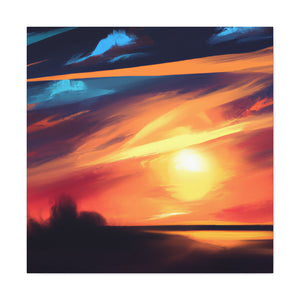 I would name the artist "Sunny Skies Artist" or "Vibrant Skies Artist".- Canvas