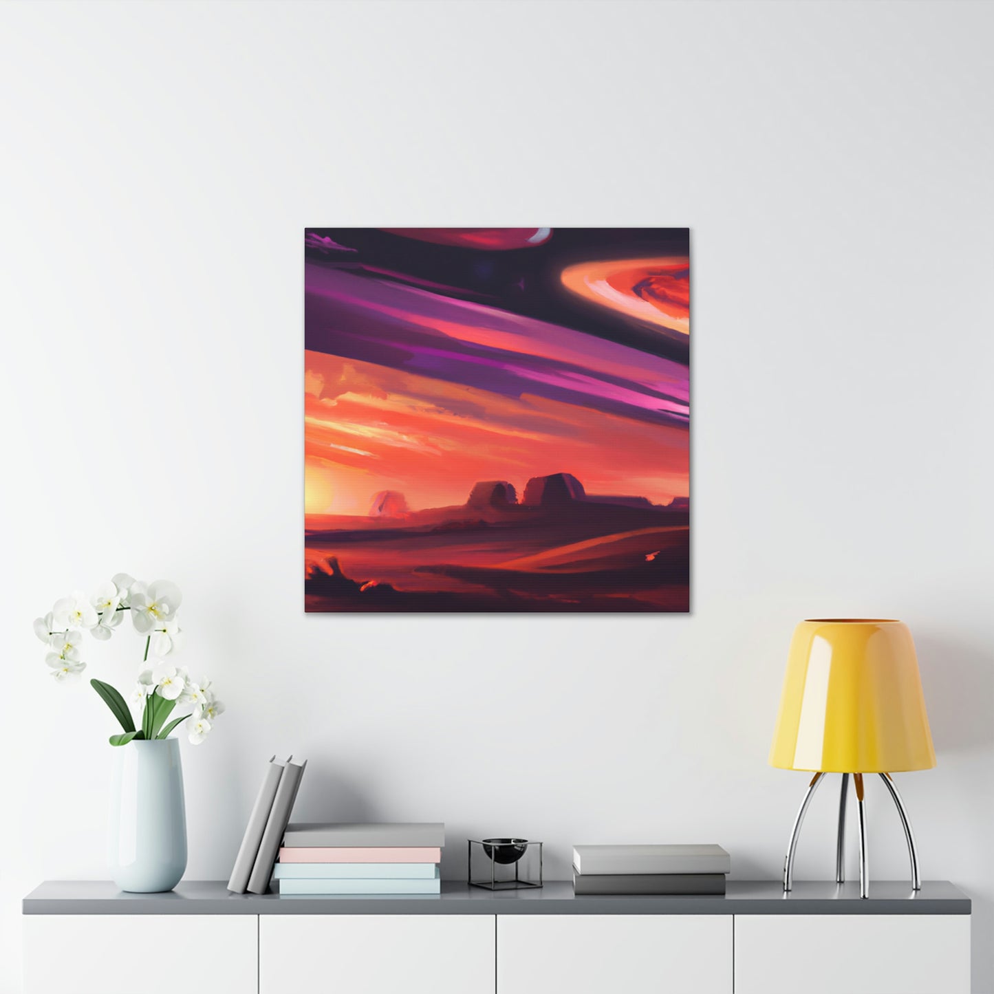 Artisia Sunrise.- Canvas