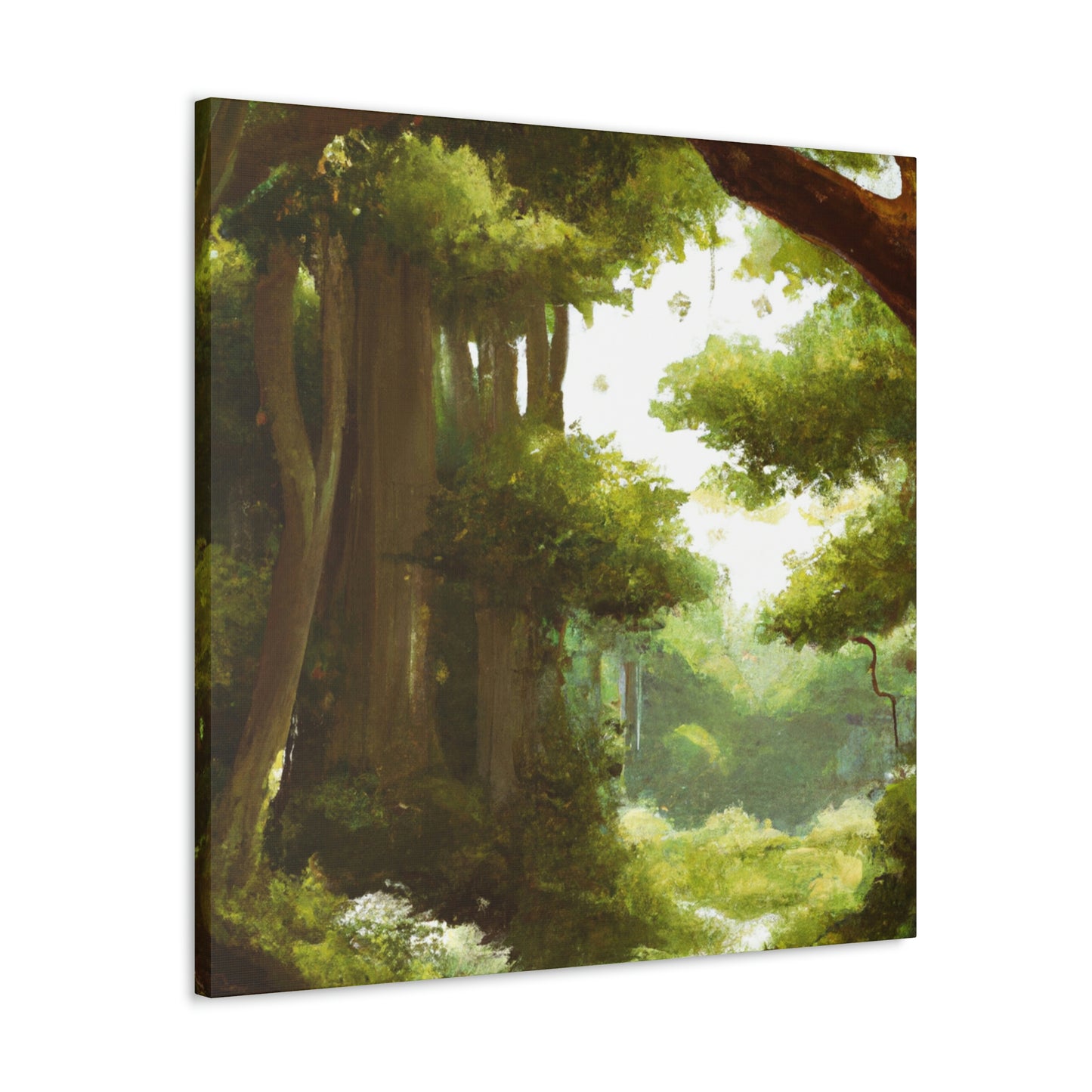 Edith Healey - Forest Paths and Digital Landscapes - Canvas