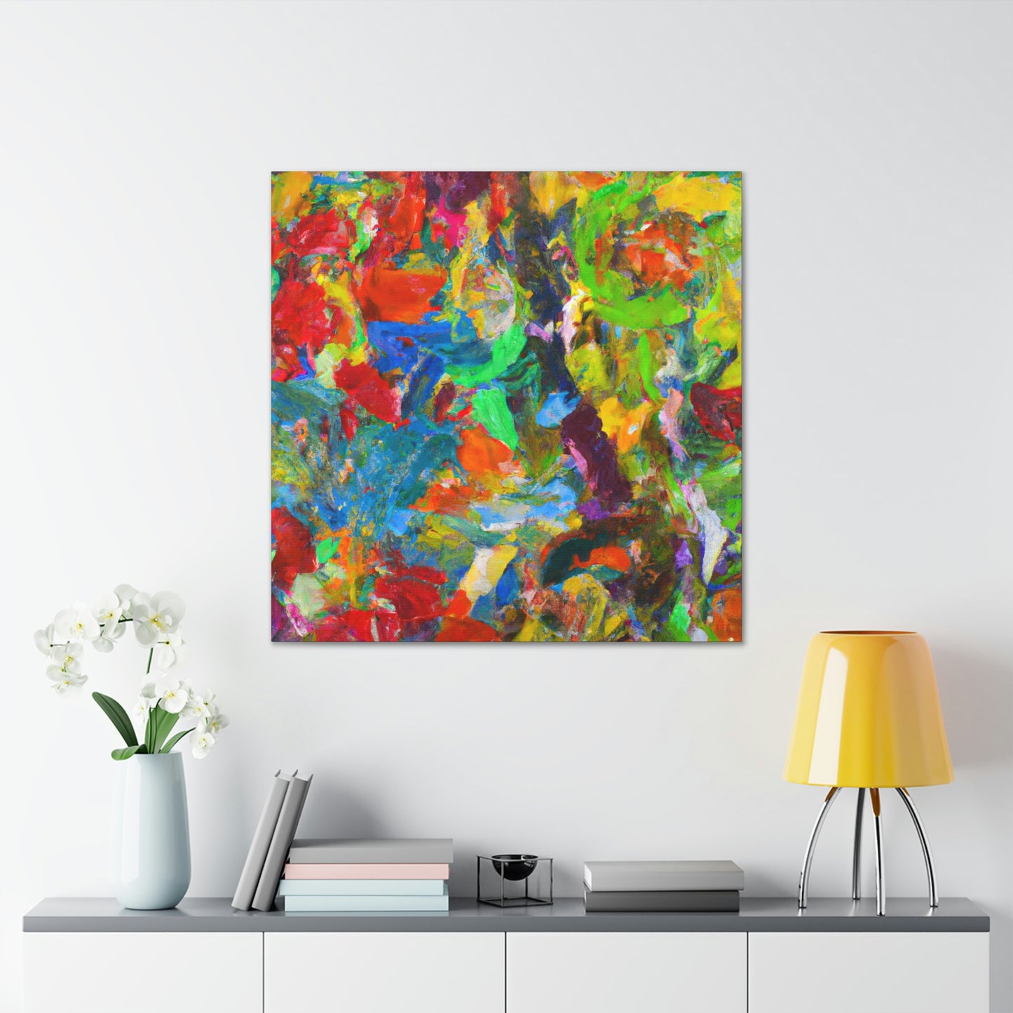 Rainbow Chrysalis- Canvas