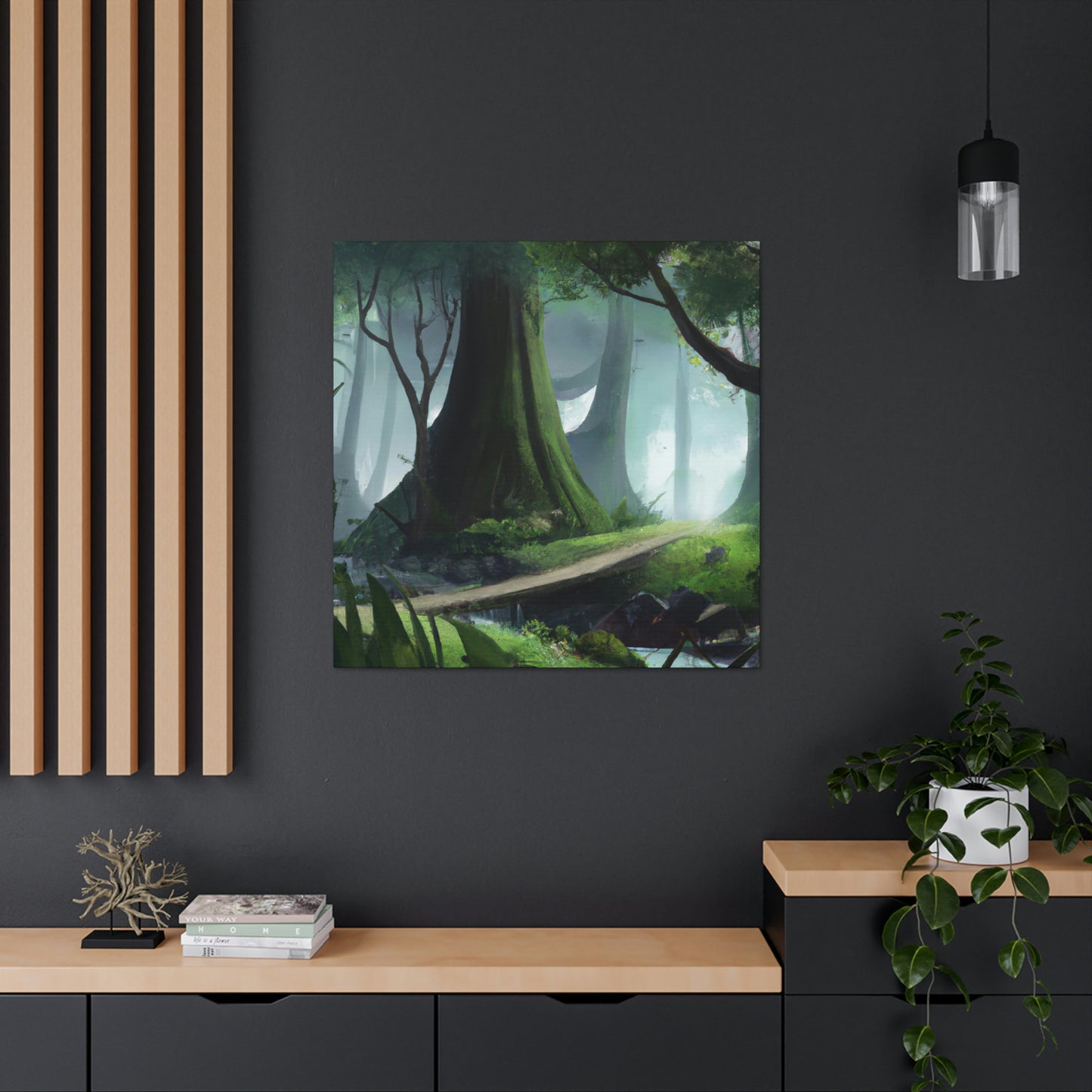 Leah-Ling Woodland - Canvas