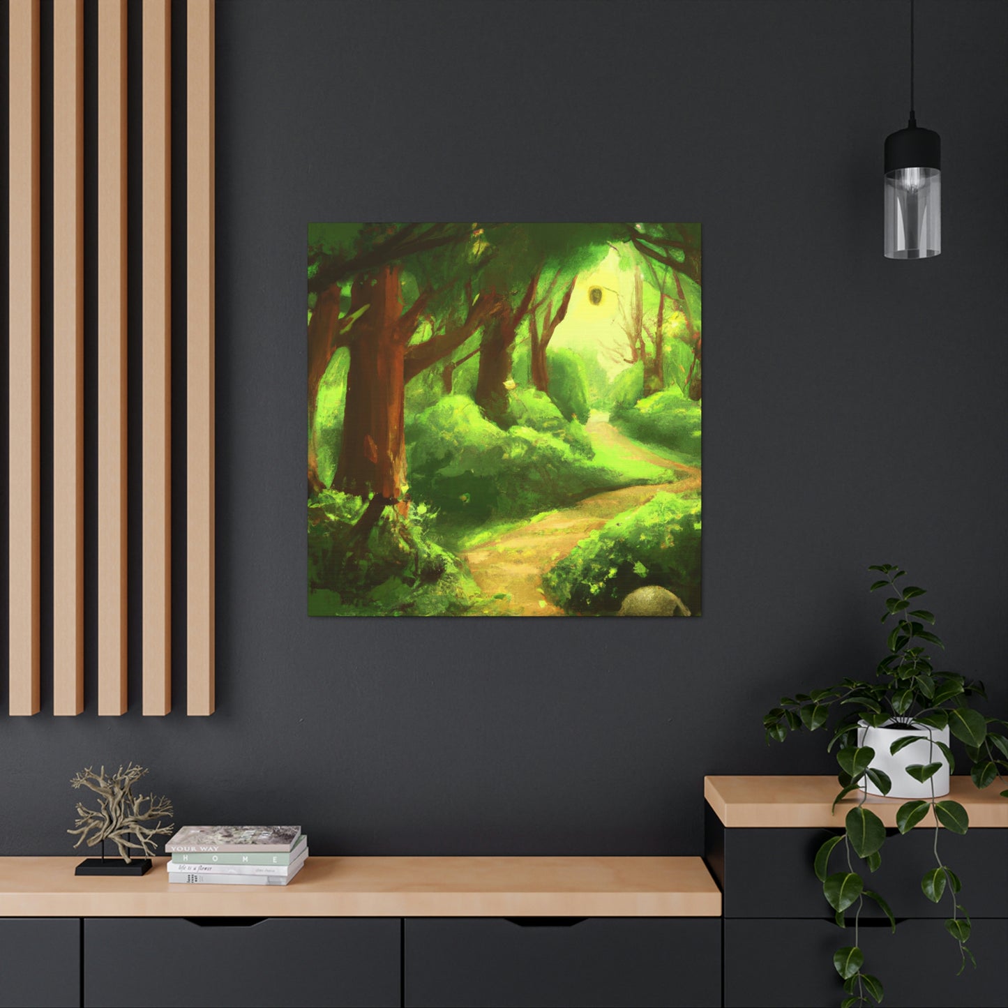 Forest Walker Digital Artworks  by  Jessi Stroud - Canvas