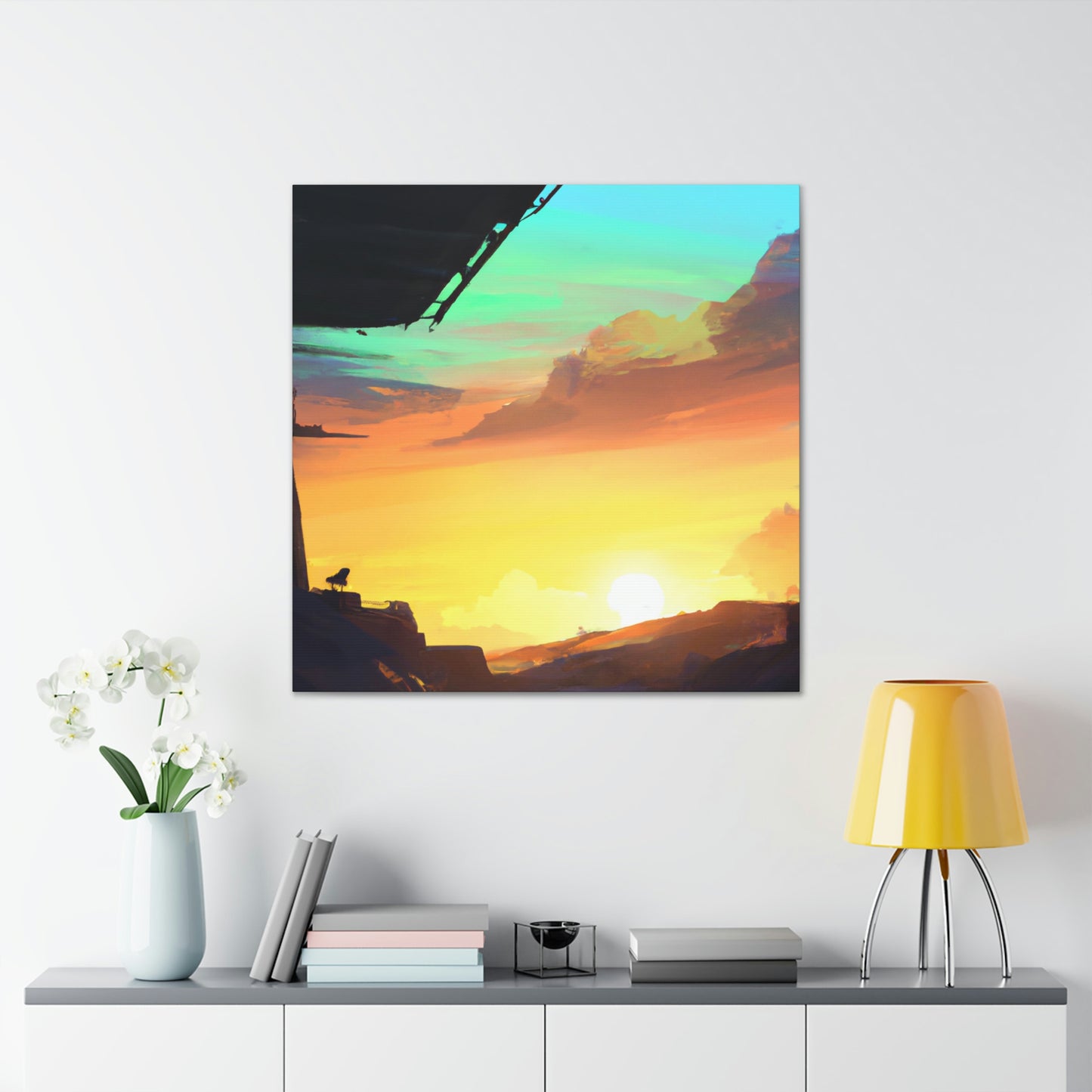 Sunset Skye Digital Artist- Canvas