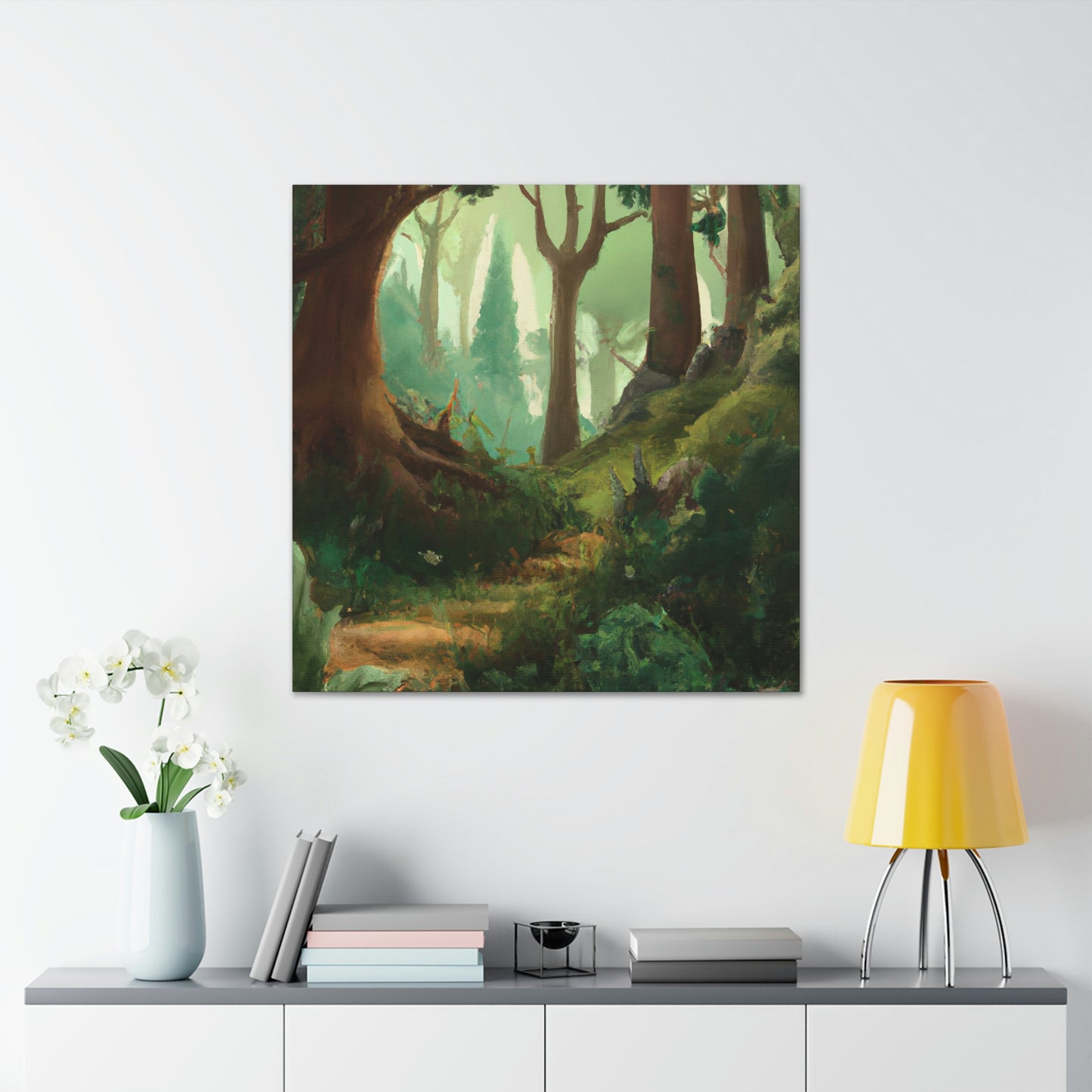 Green Pathway Artist - Justin Parsons - Canvas