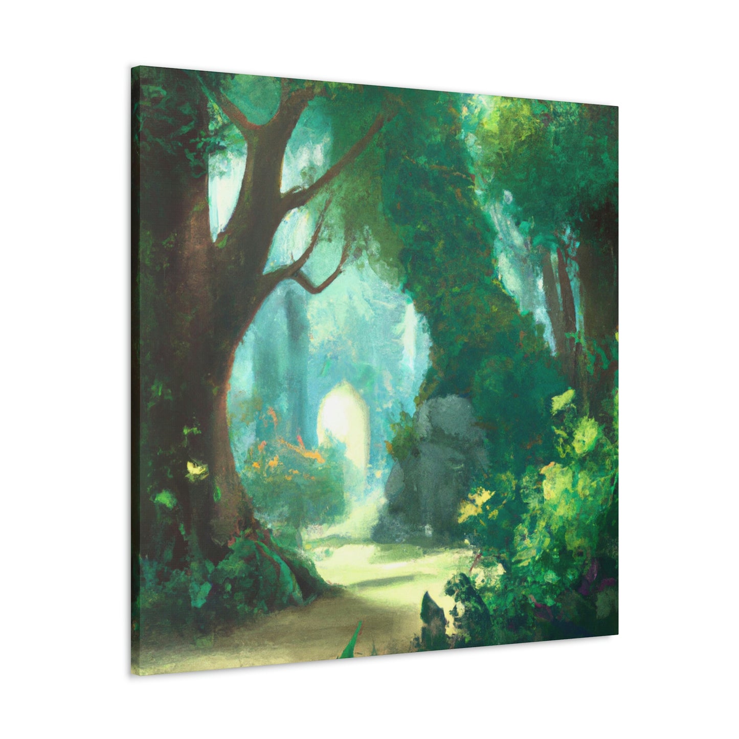 Green Path Artist Kenneth Jackson - Canvas