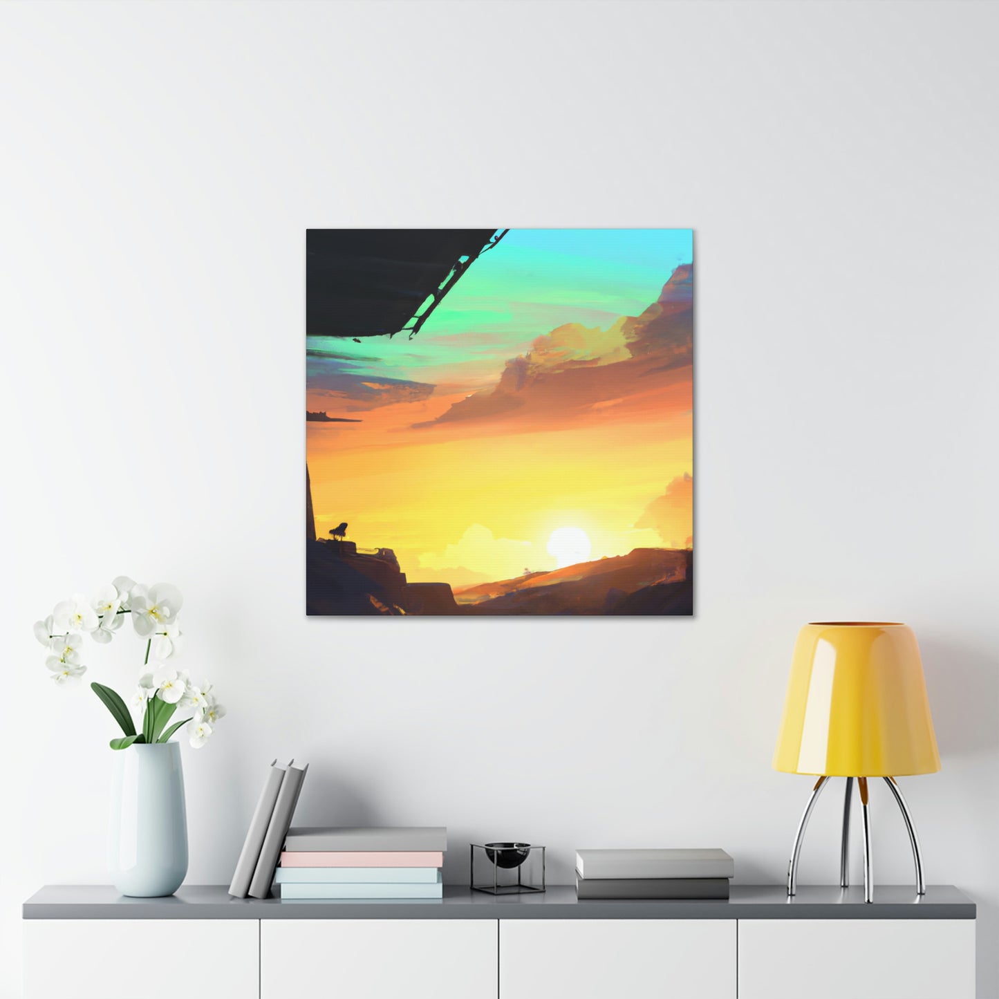 Sunset Skye Digital Artist- Canvas