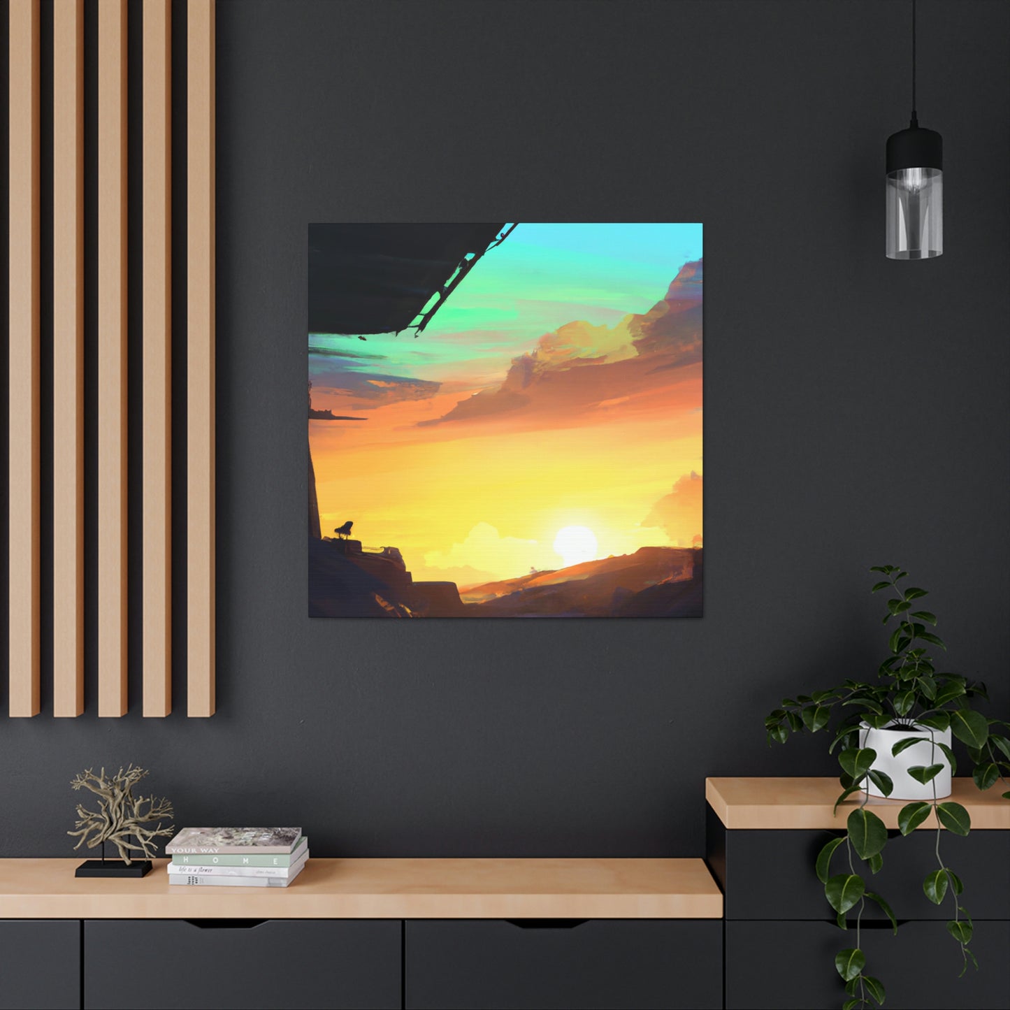 Sunset Skye Digital Artist- Canvas