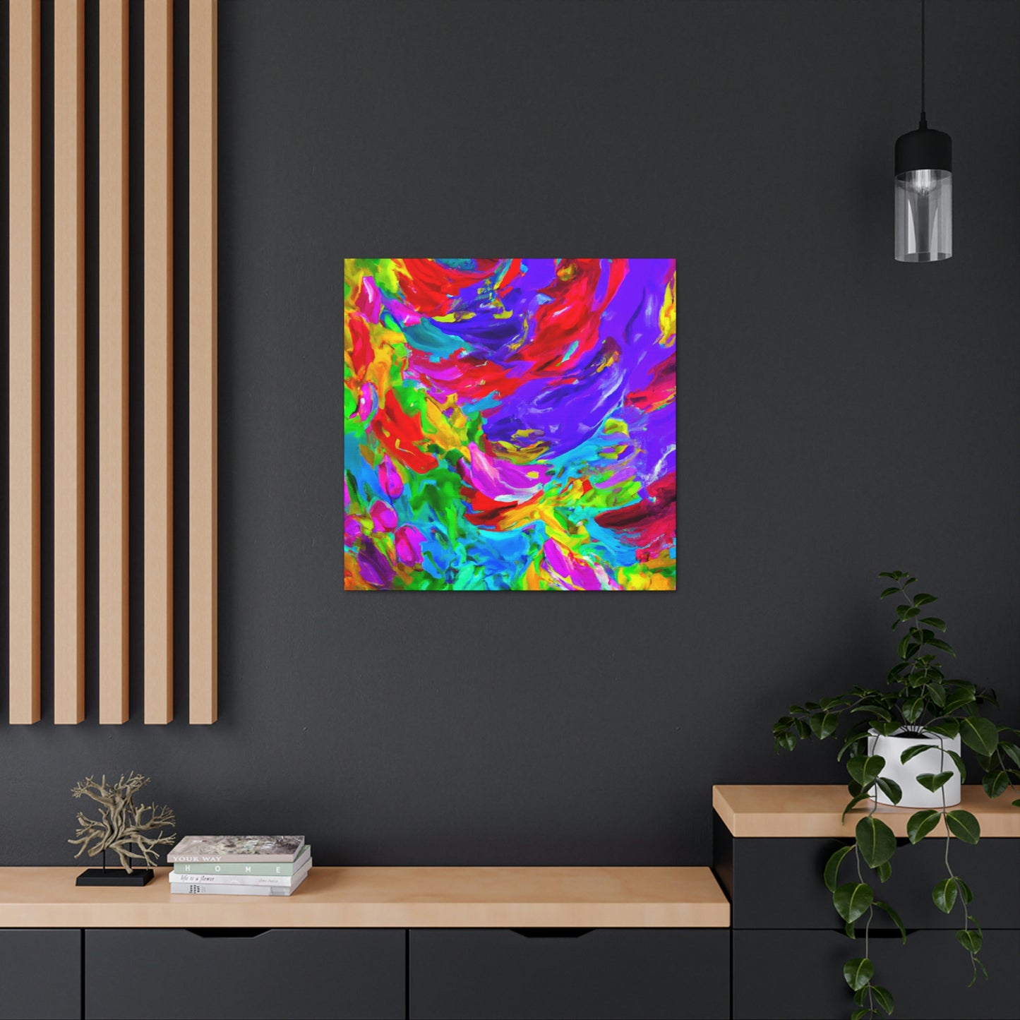 Rainbow Karma- Canvas