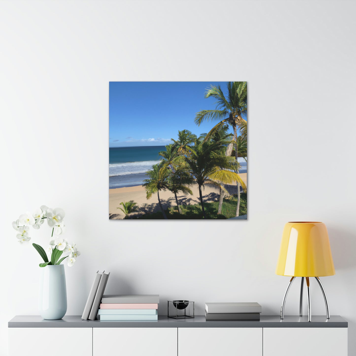 Island Breeze Artist - Peter Bermudez.- Canvas