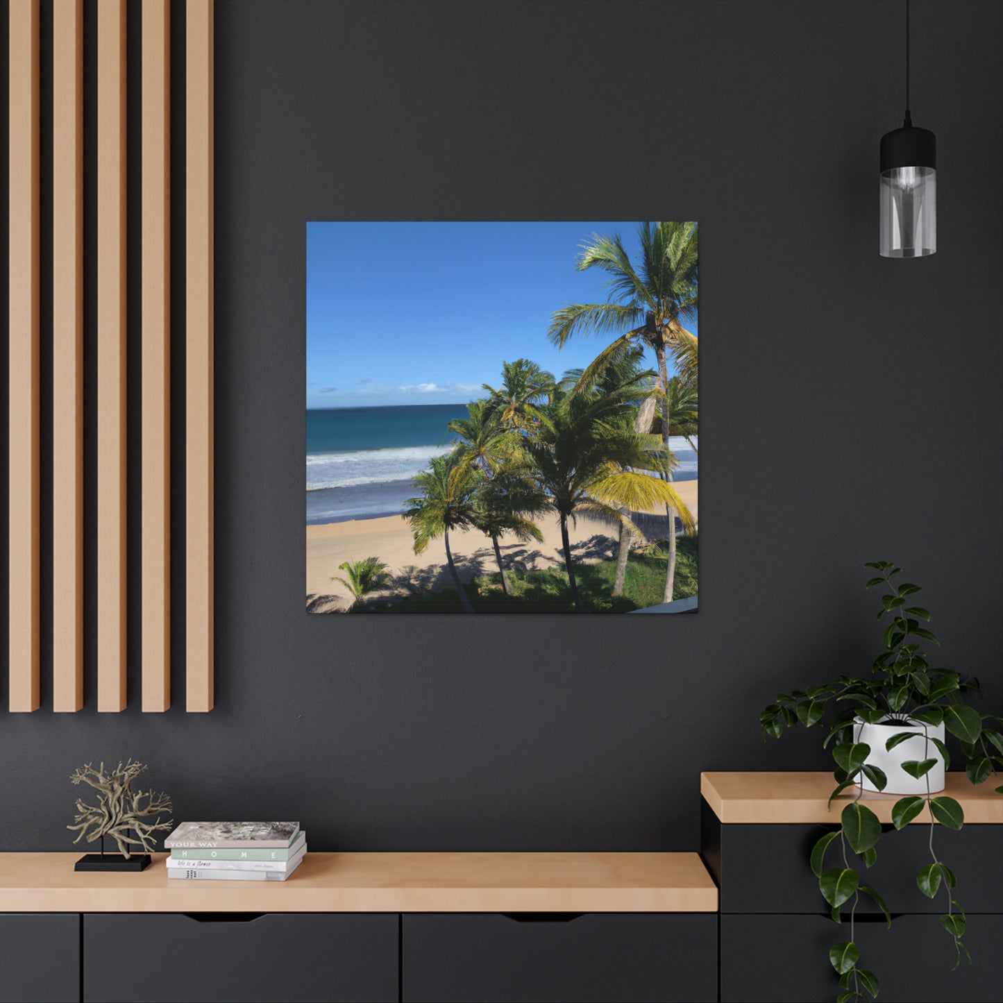 Island Breeze Artist - Peter Bermudez.- Canvas