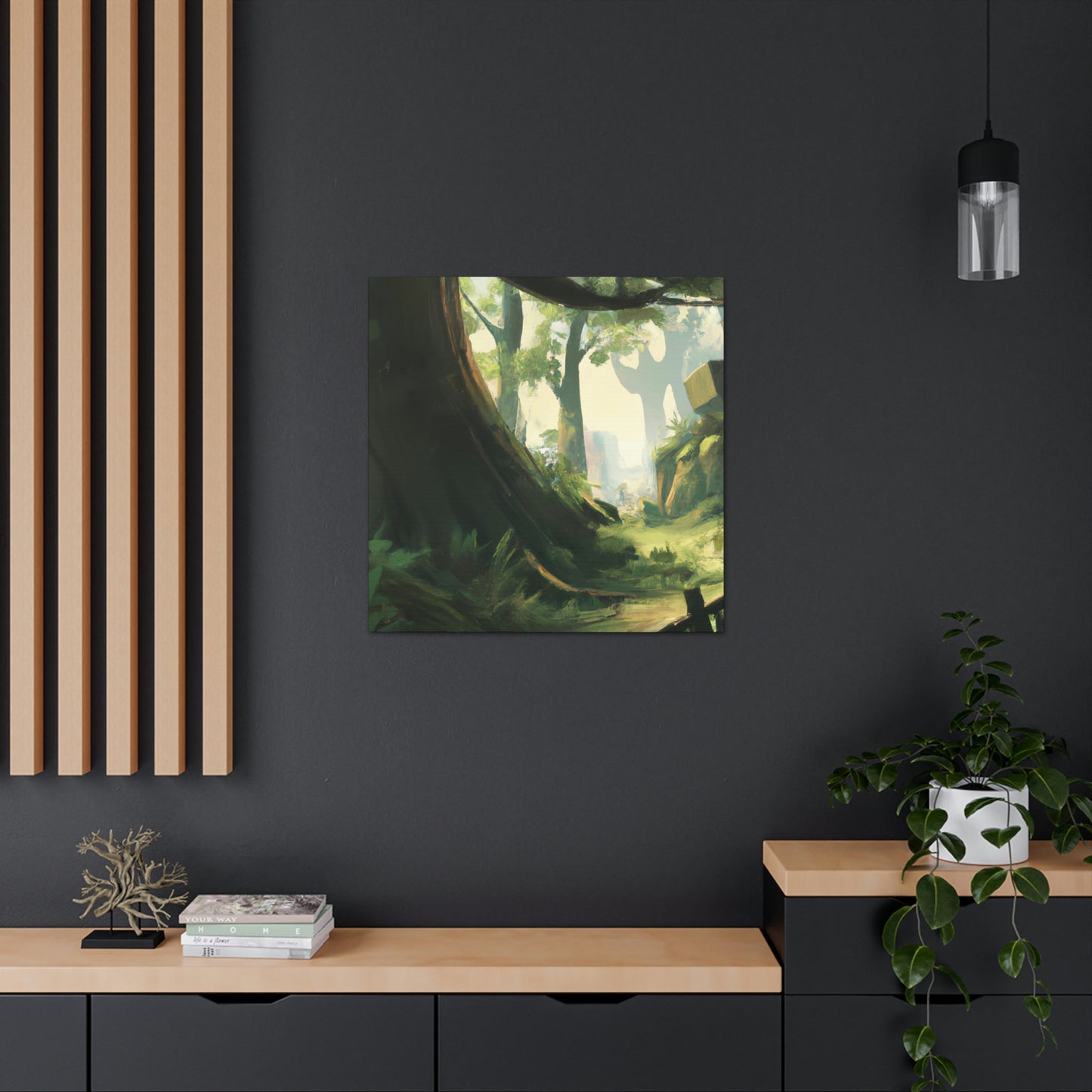 Elise Greenforest. - Canvas