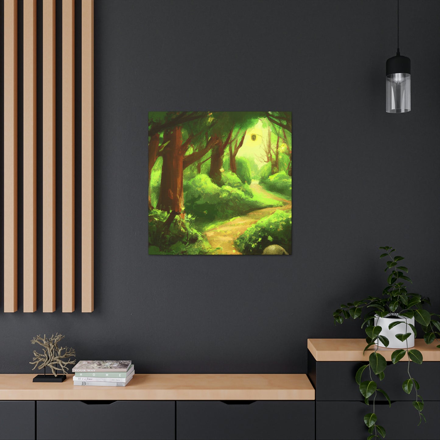 Forest Walker Digital Artworks  by  Jessi Stroud - Canvas