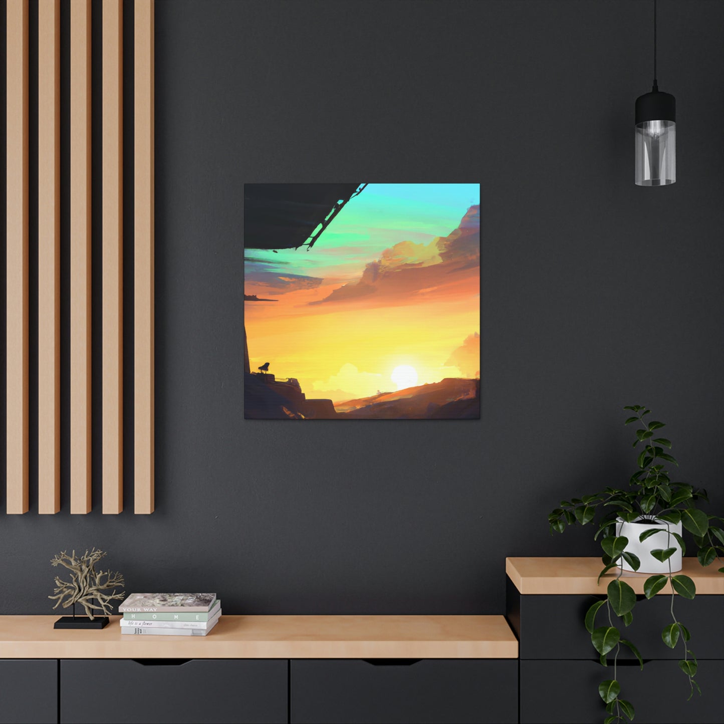 Sunset Skye Digital Artist- Canvas