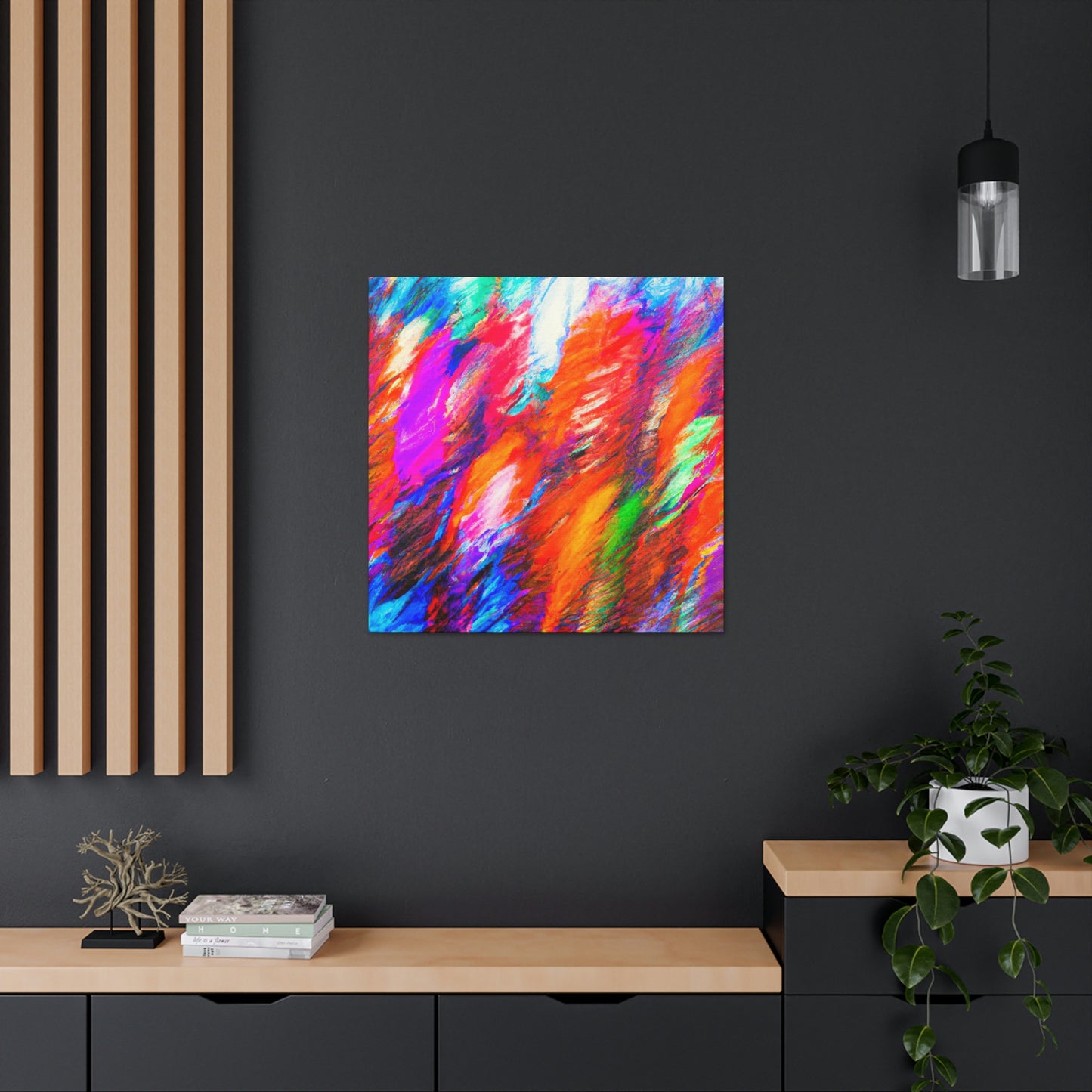 Rainbow-Dove Dancer- Canvas