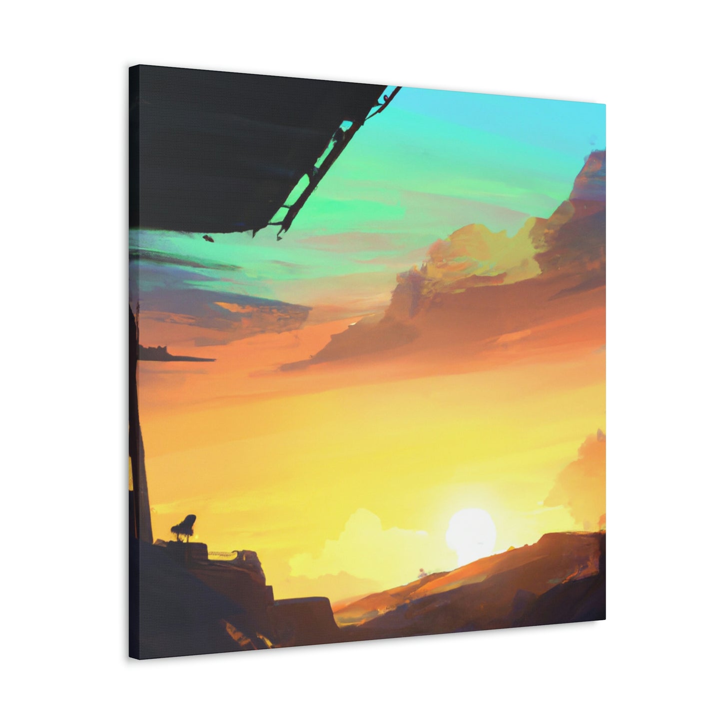 Sunset Skye Digital Artist- Canvas