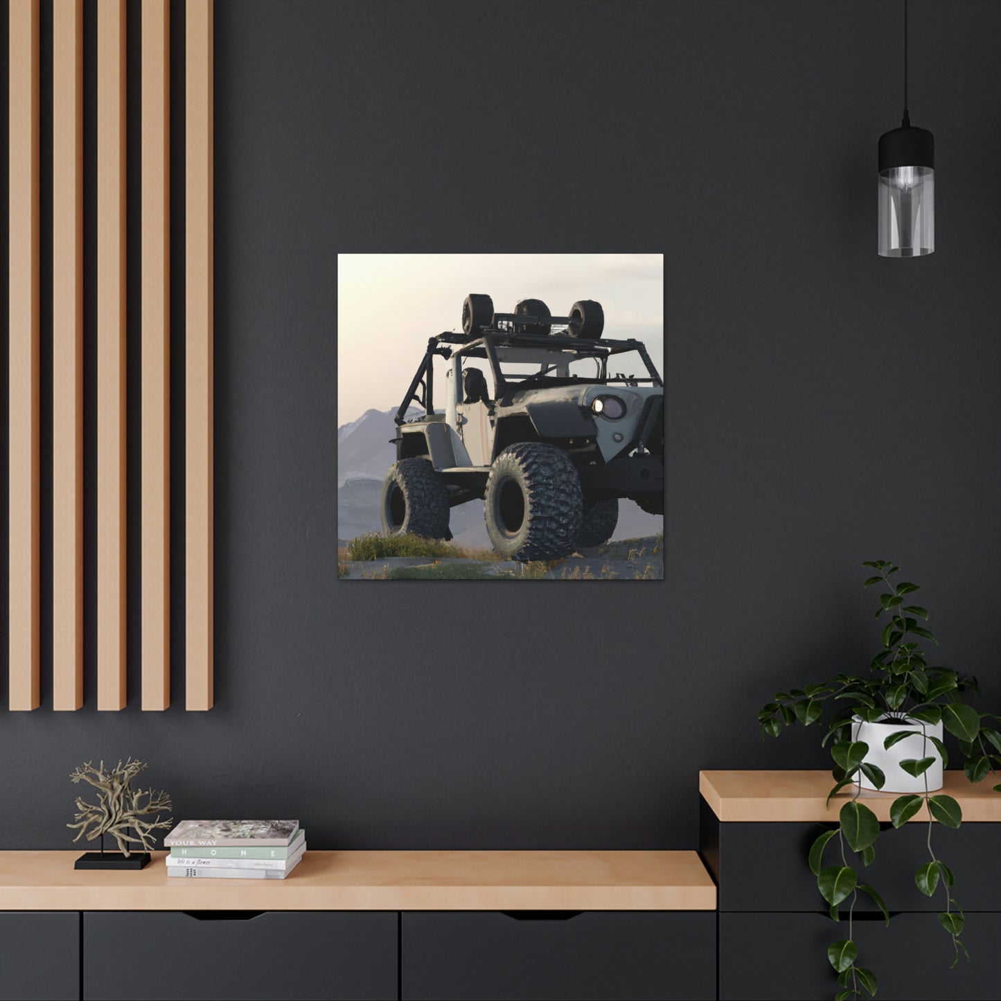 Dave Miller Automotive Digital Art- Canvas