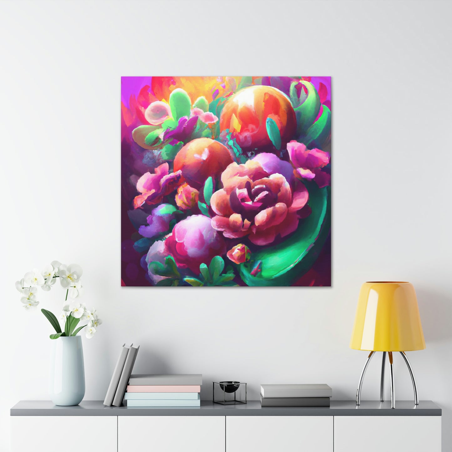 Erin Wilson - Vividly Blooming- Canvas