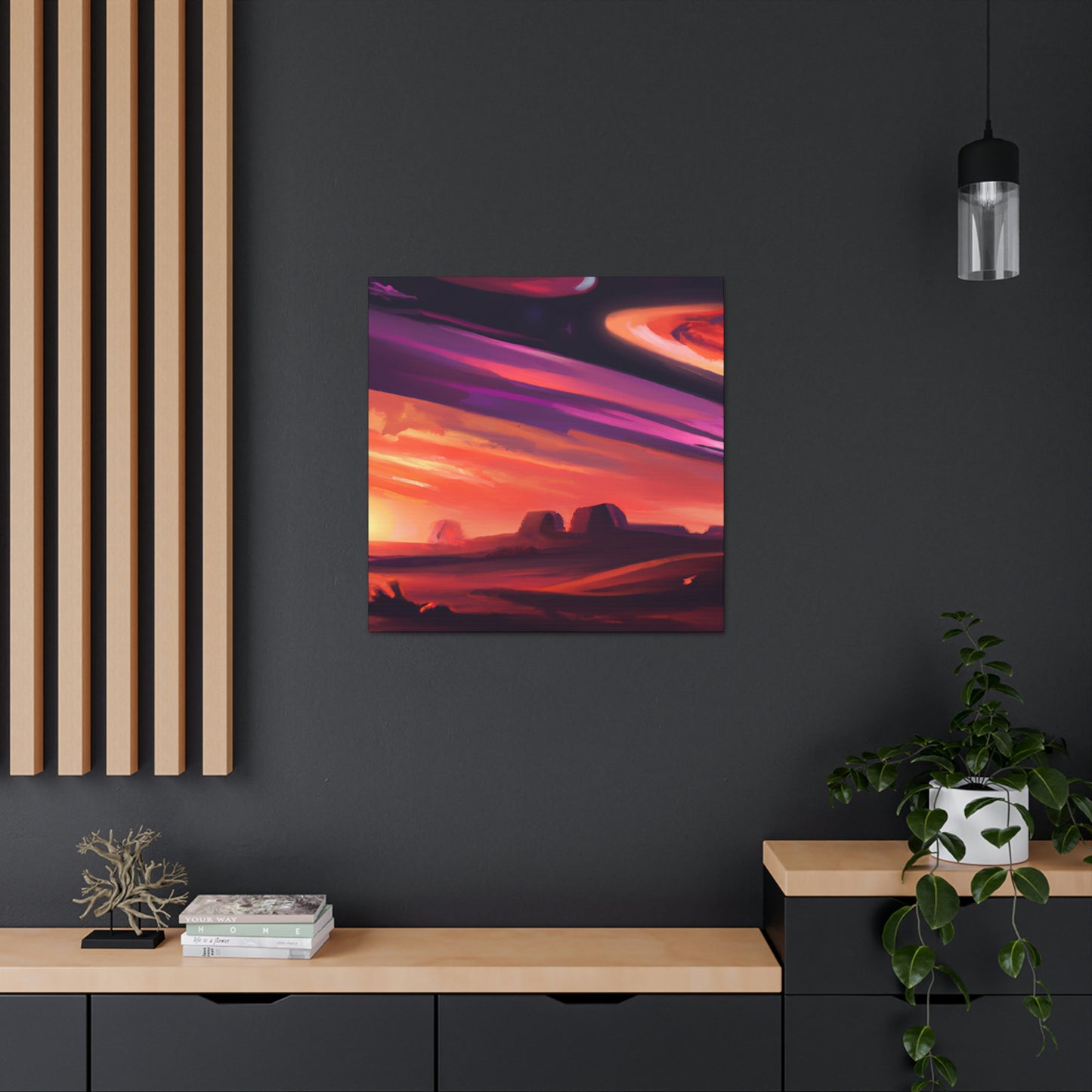 Artisia Sunrise.- Canvas