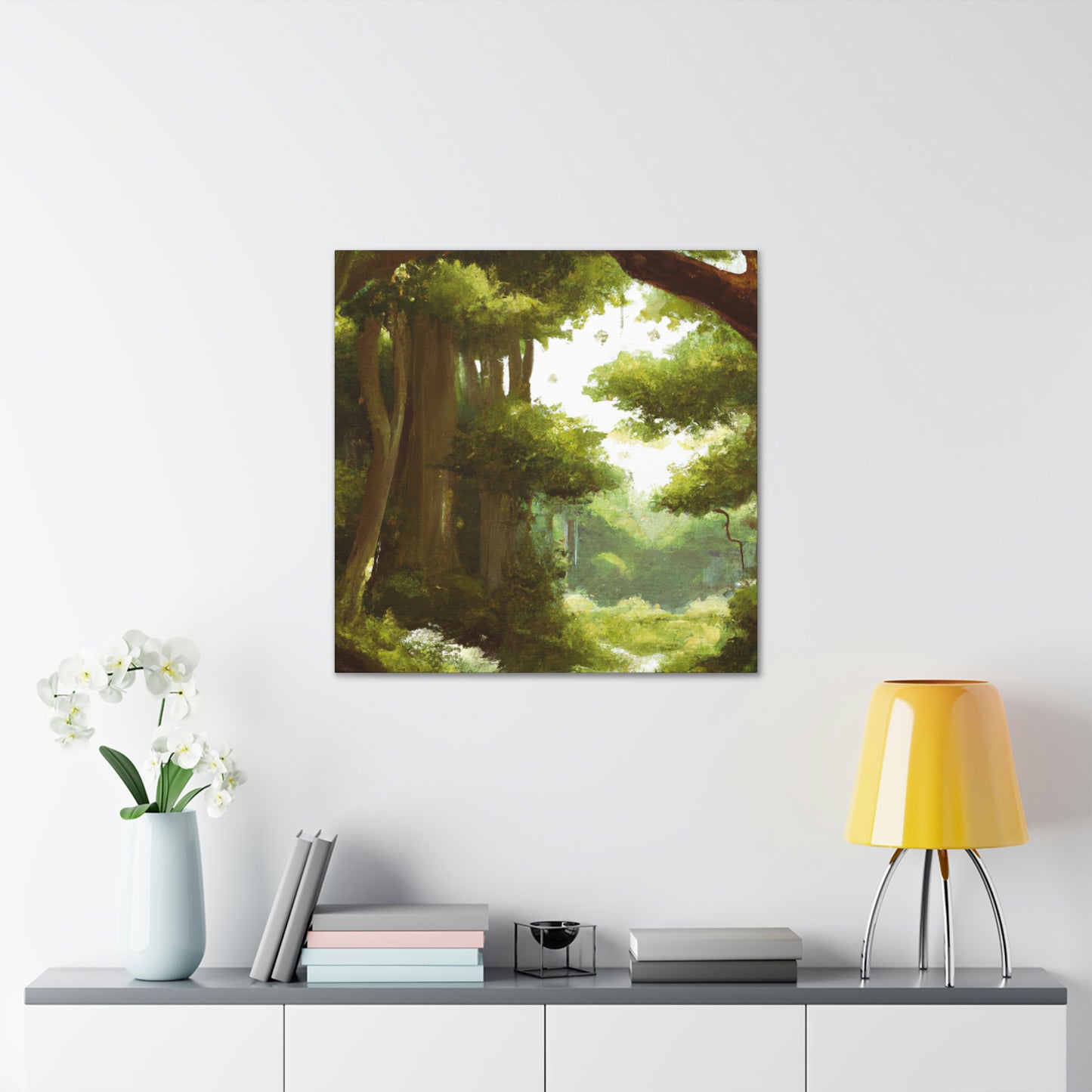 Edith Healey - Forest Paths and Digital Landscapes - Canvas