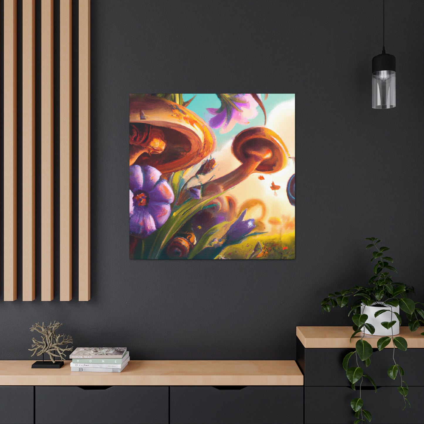 Skye Blooms- Canvas