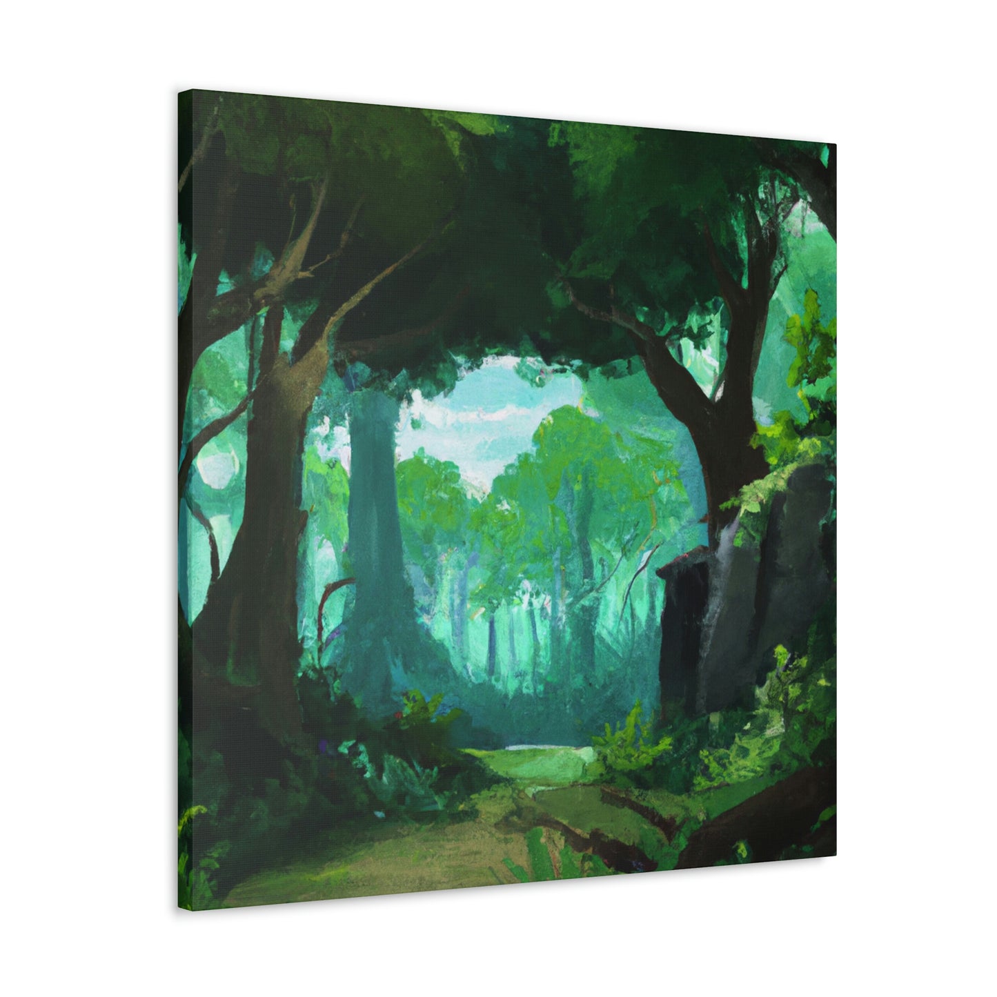 Malia Choi forest art - Canvas