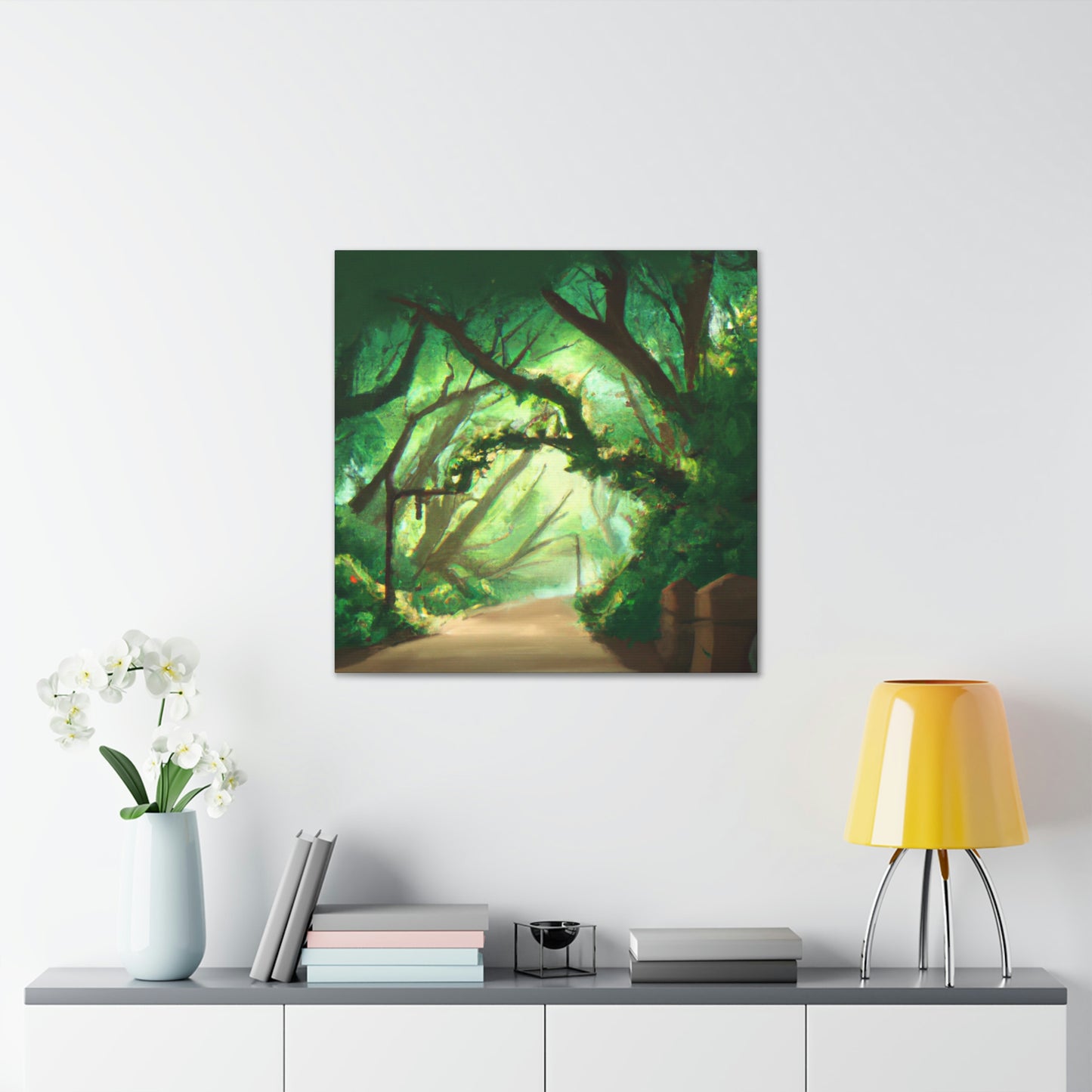 Green Forest Artist Kristiana Garland - Canvas