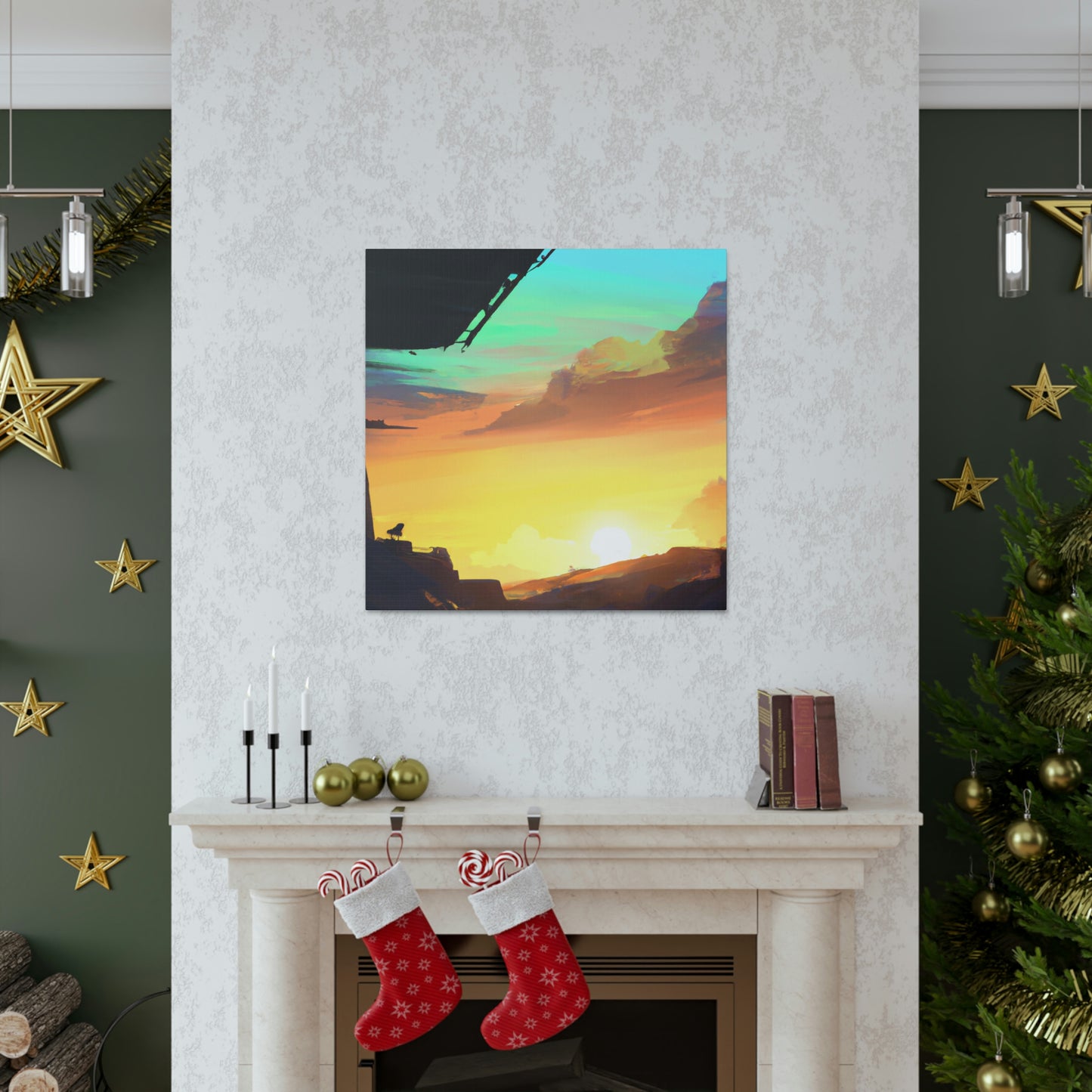 Sunset Skye Digital Artist- Canvas