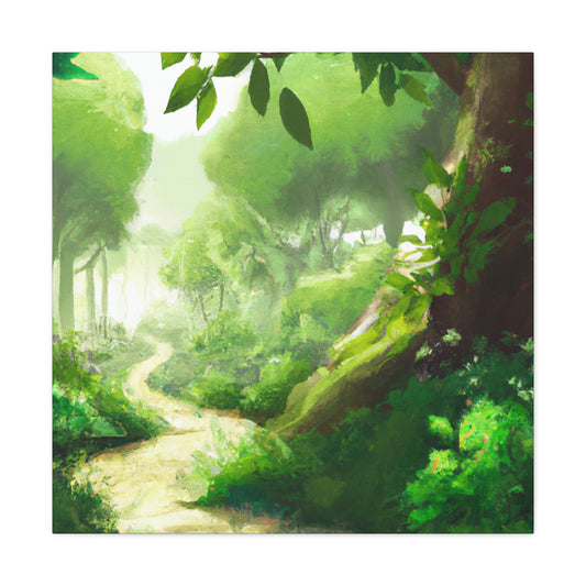 Forest Walk Artist (or 'artist name' + Forest Walk) - Canvas