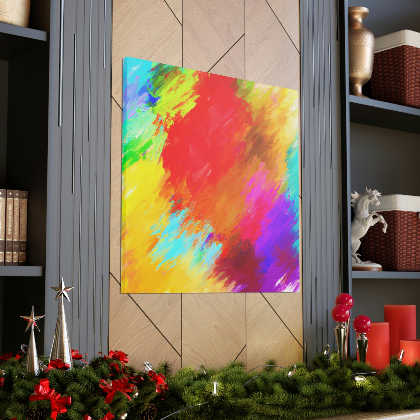 Rainbow Joy- Canvas