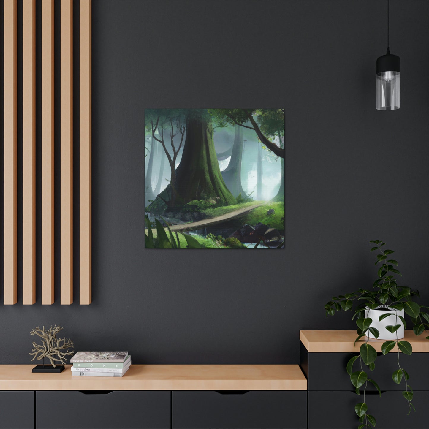 Leah-Ling Woodland - Canvas