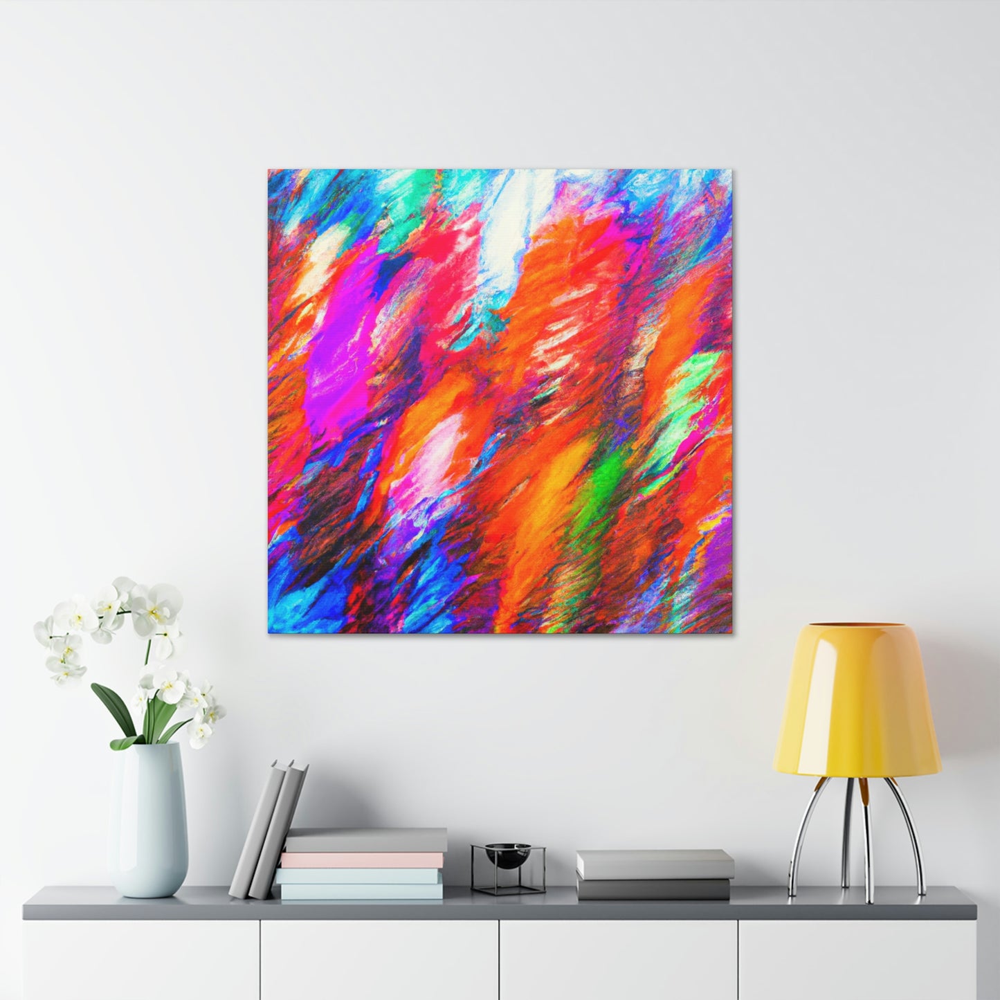 Rainbow-Dove Dancer- Canvas