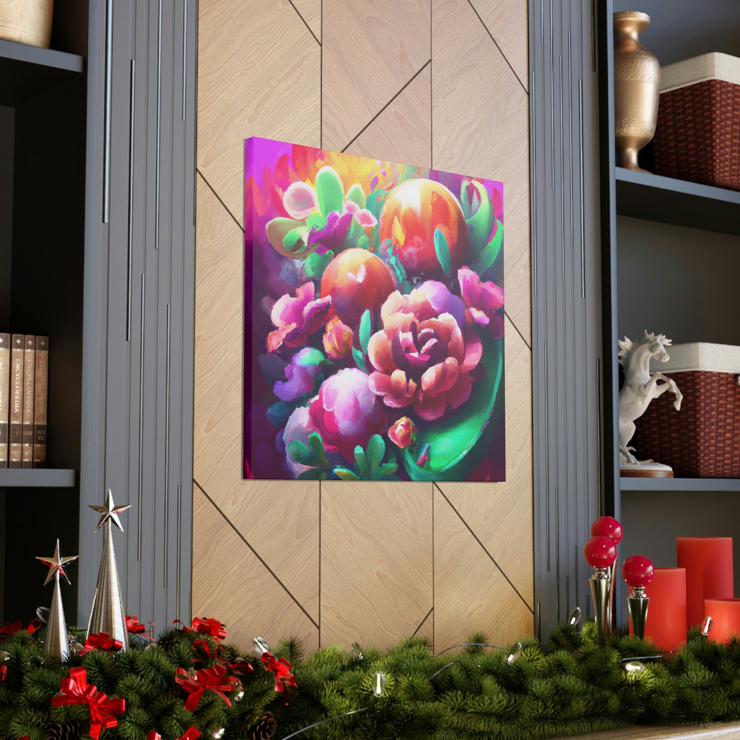 Erin Wilson - Vividly Blooming- Canvas