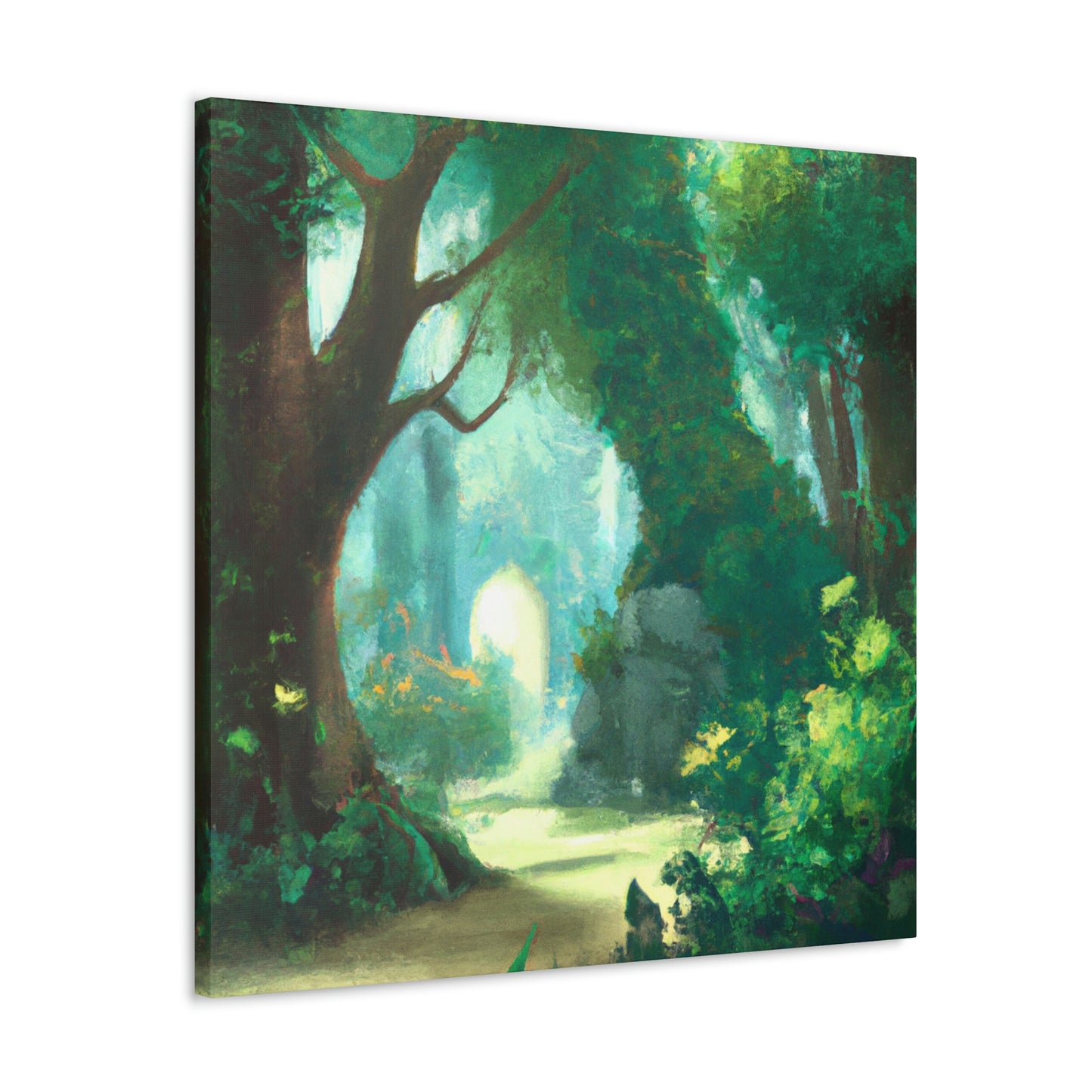 Green Path Artist Kenneth Jackson - Canvas