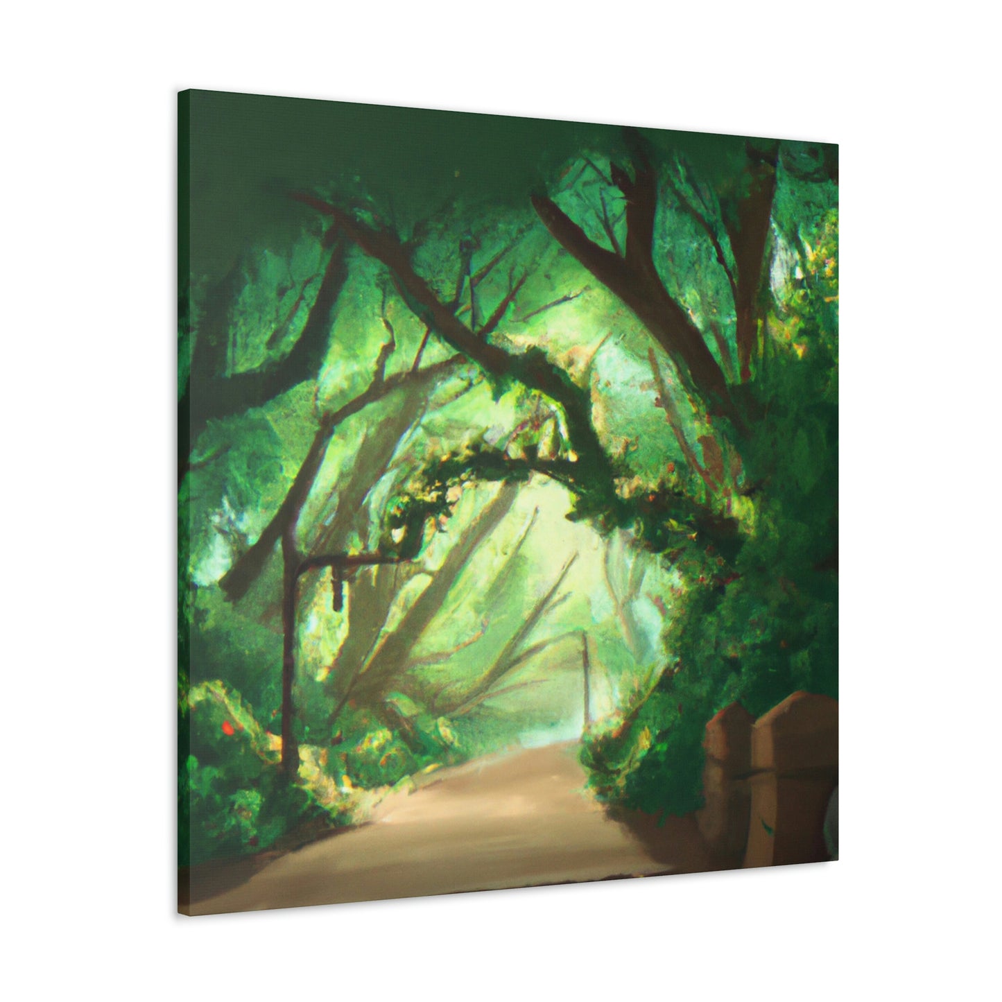 Green Forest Artist Kristiana Garland - Canvas