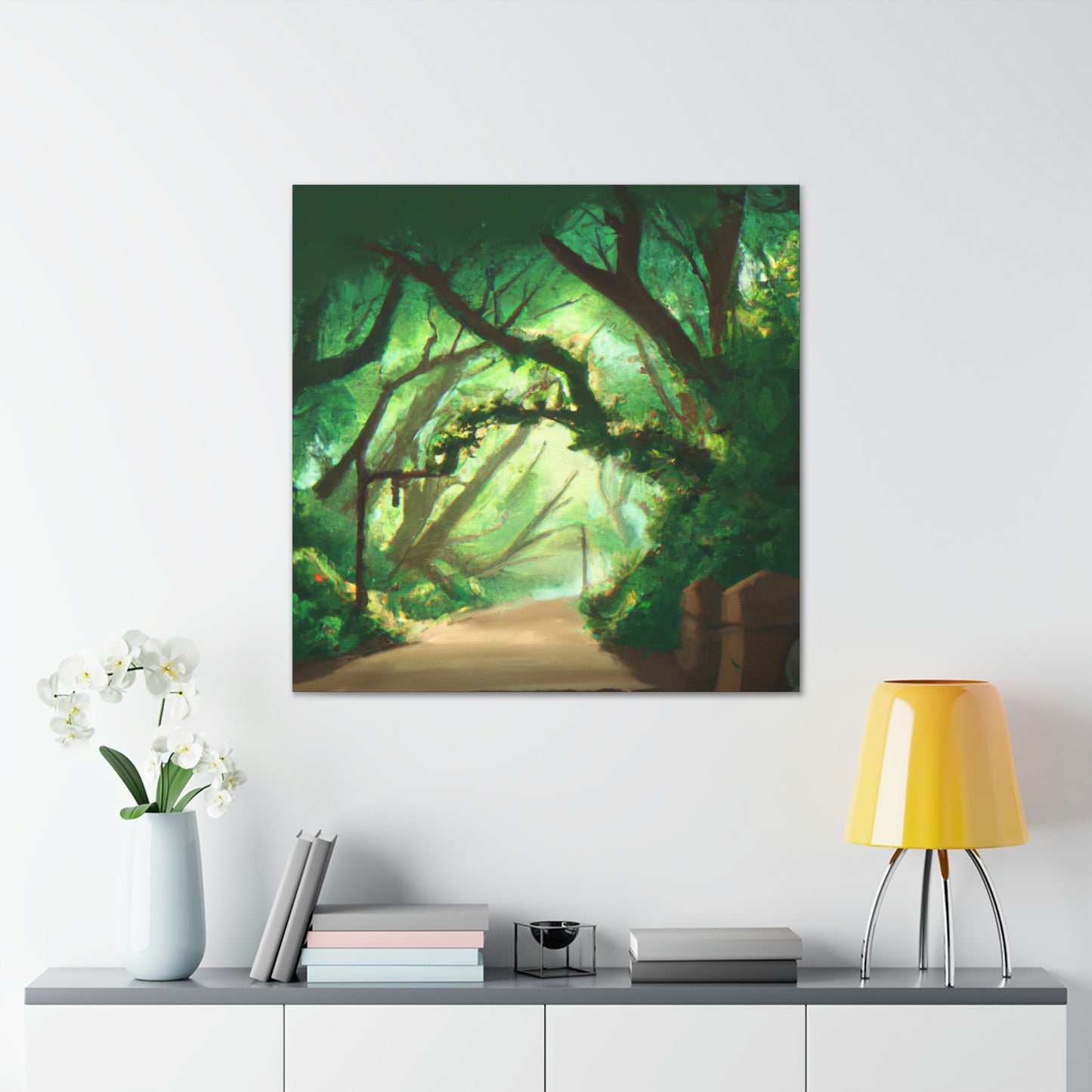 Green Forest Artist Kristiana Garland - Canvas