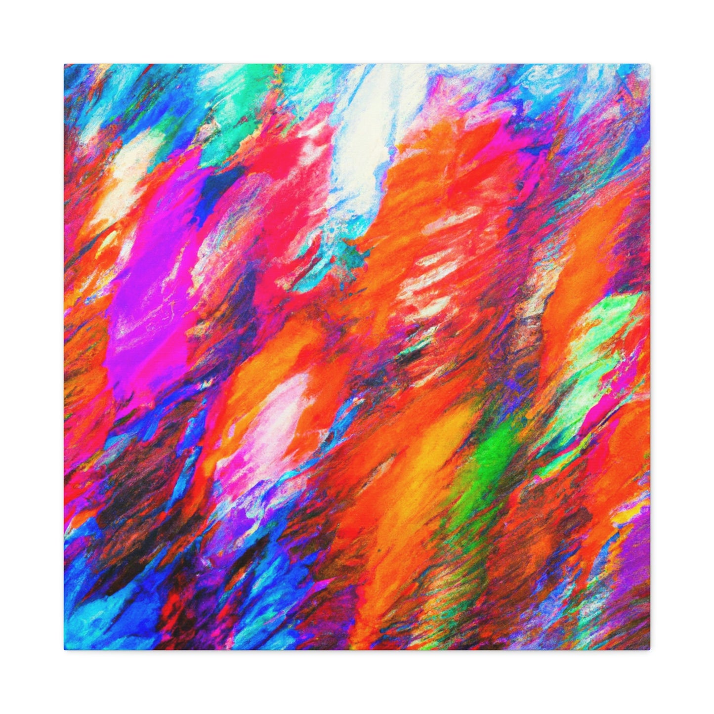 Rainbow-Dove Dancer- Canvas