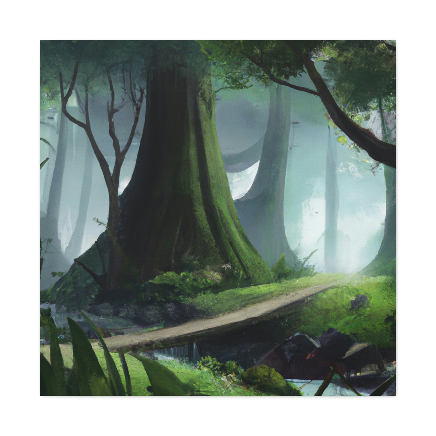 Leah-Ling Woodland - Canvas