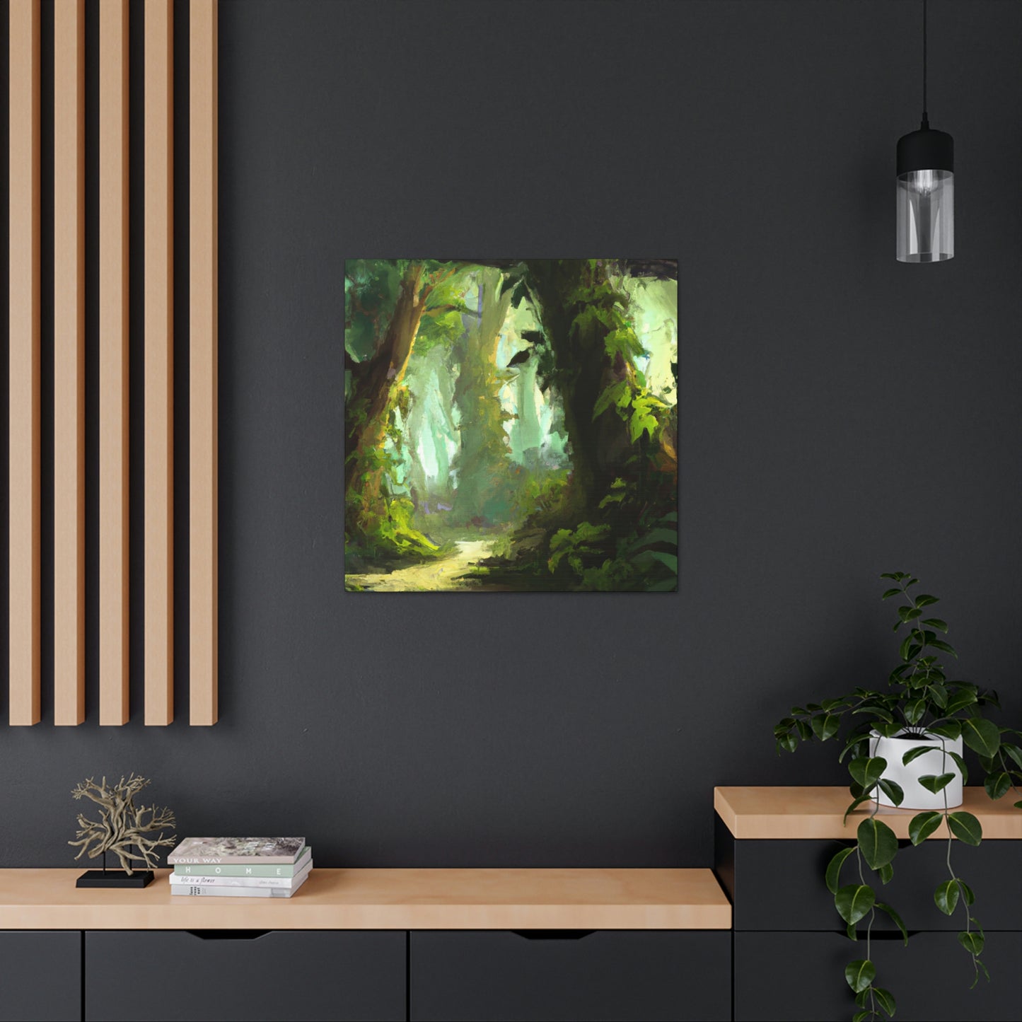 Whispering Trees Art by Skye Green - Canvas