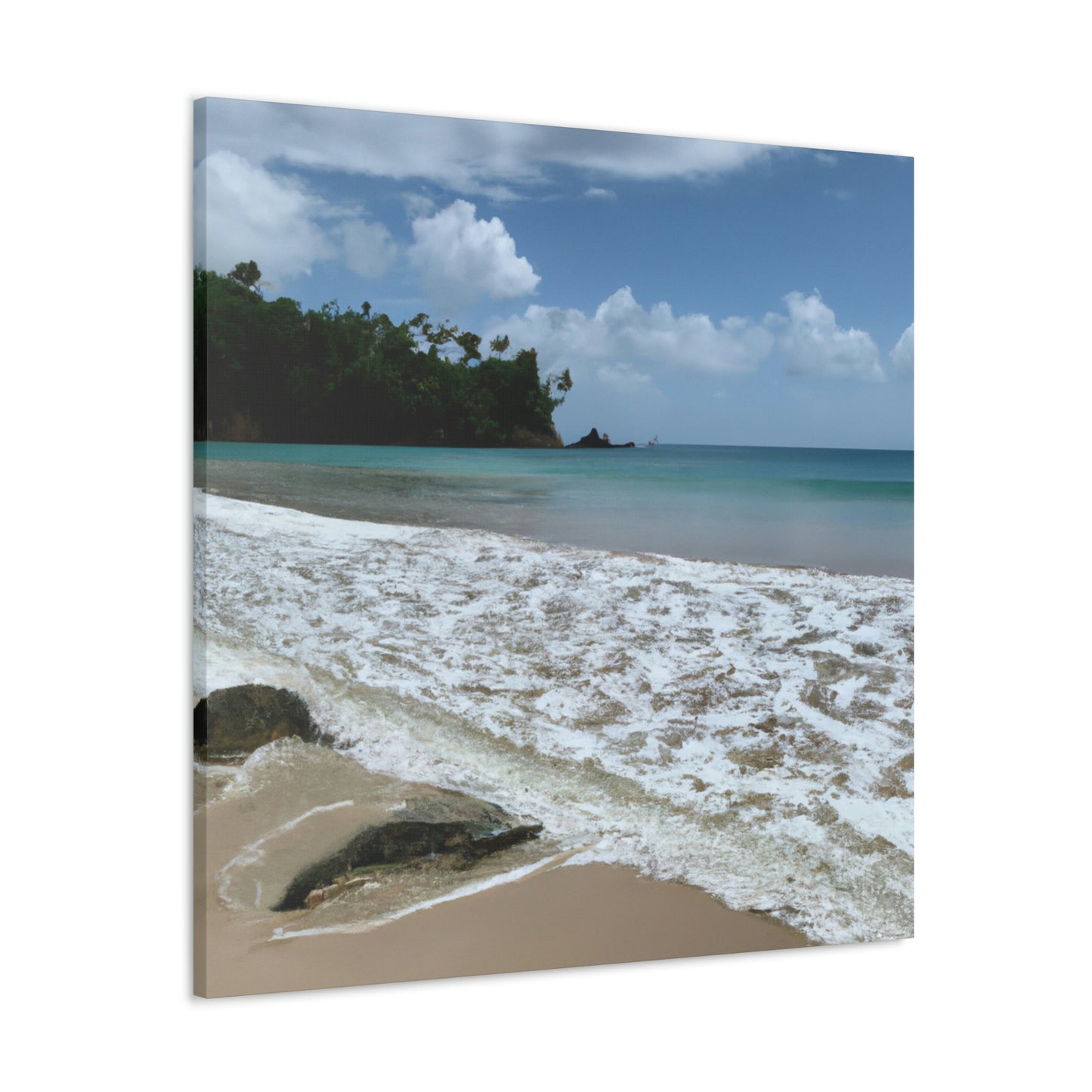 Coral Beach Imagery by Maria San Martin- Canvas