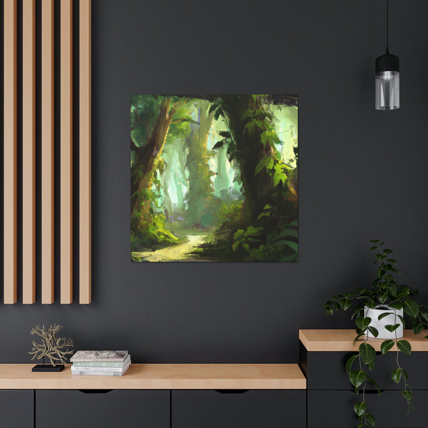 Whispering Trees Art by Skye Green - Canvas