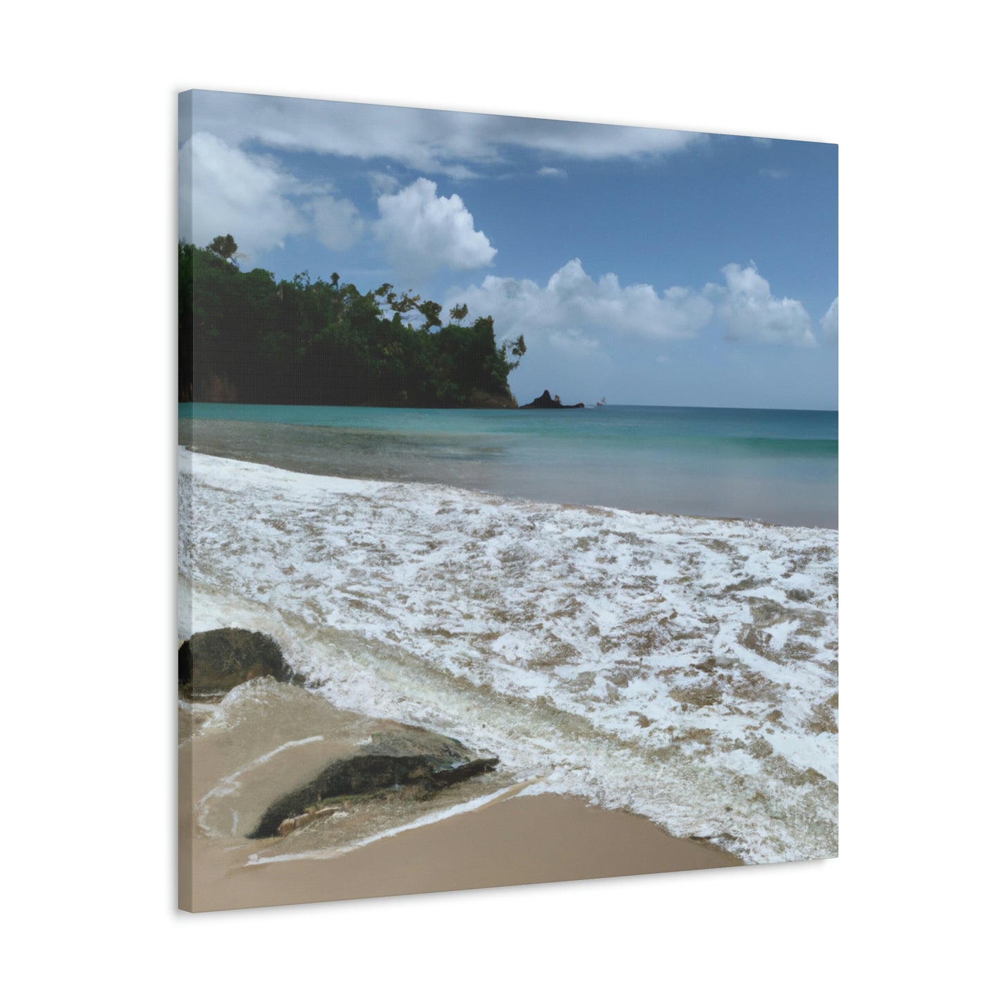 Coral Beach Imagery by Maria San Martin- Canvas