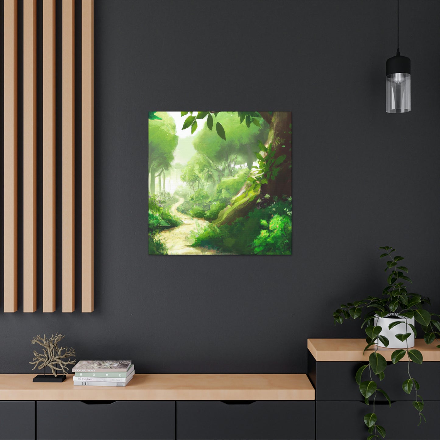 Forest Walk Artist (or 'artist name' + Forest Walk) - Canvas