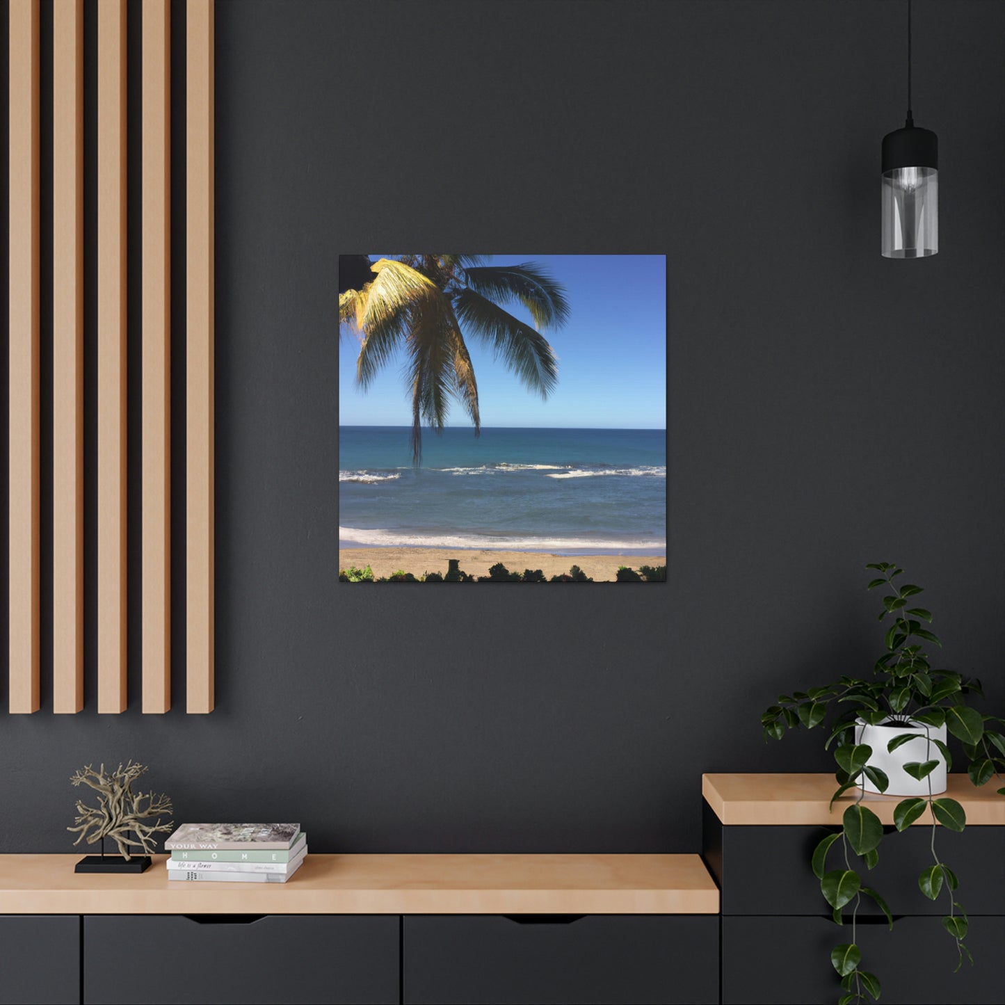 Sunset Shore Artist- Canvas