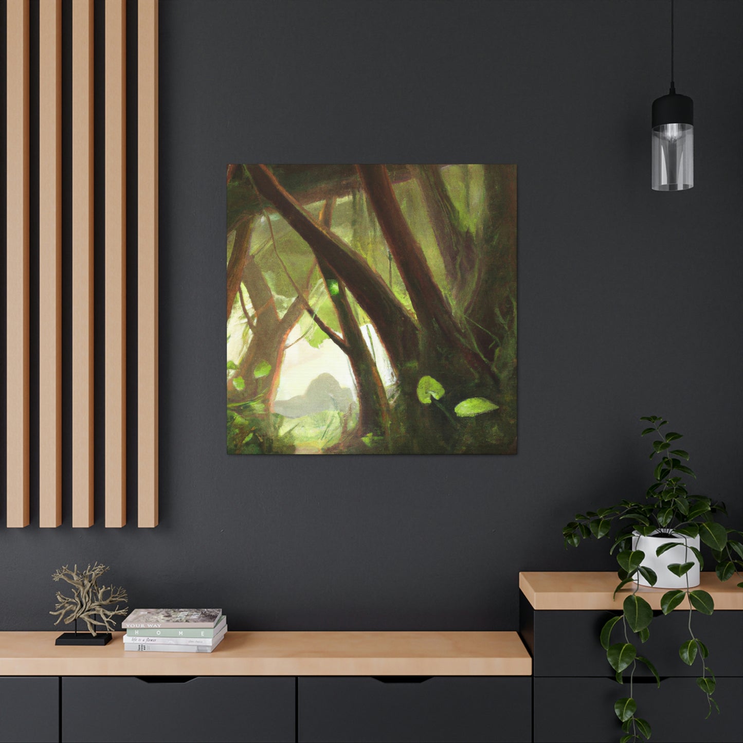 Green Arcadia Digital Artist - Canvas