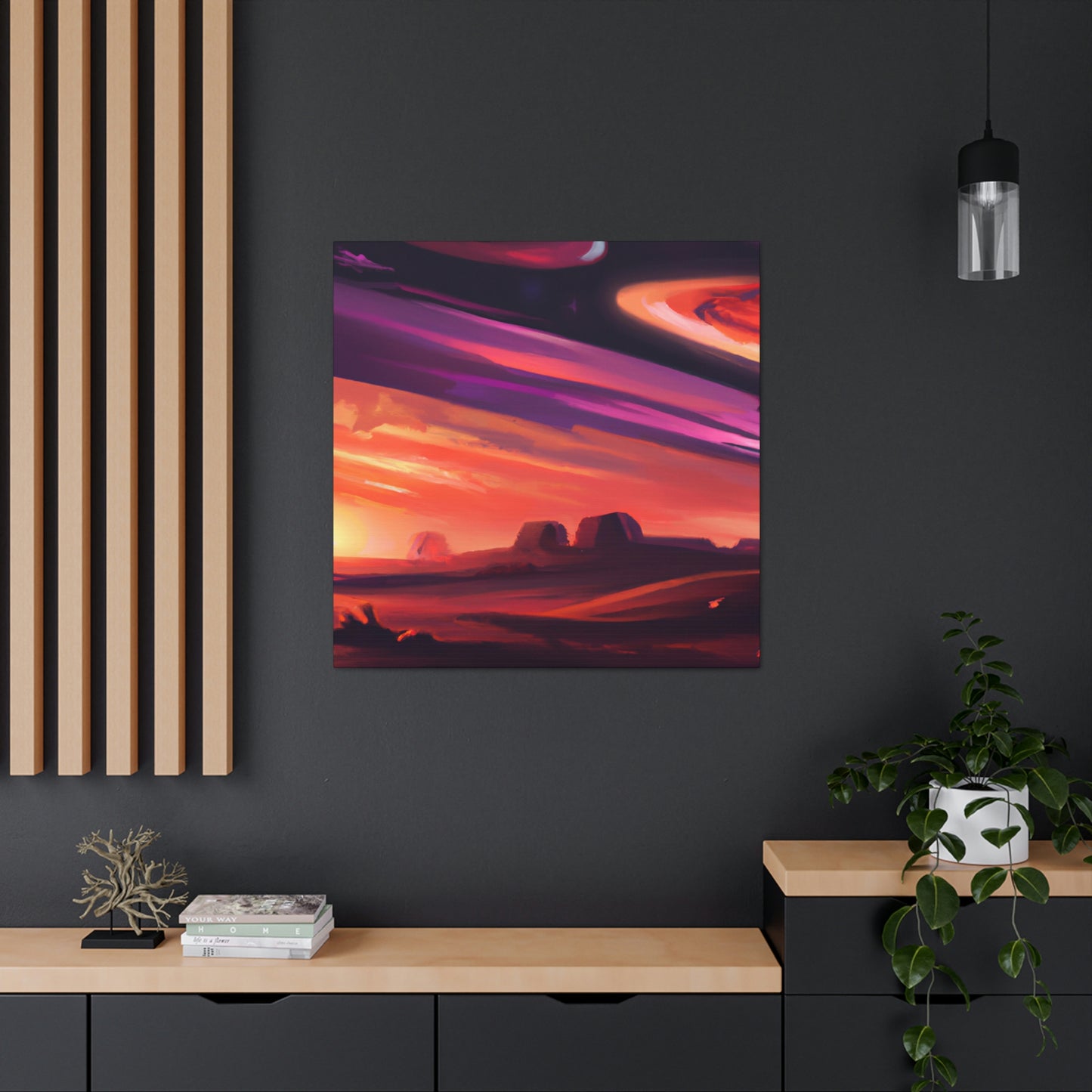 Artisia Sunrise.- Canvas