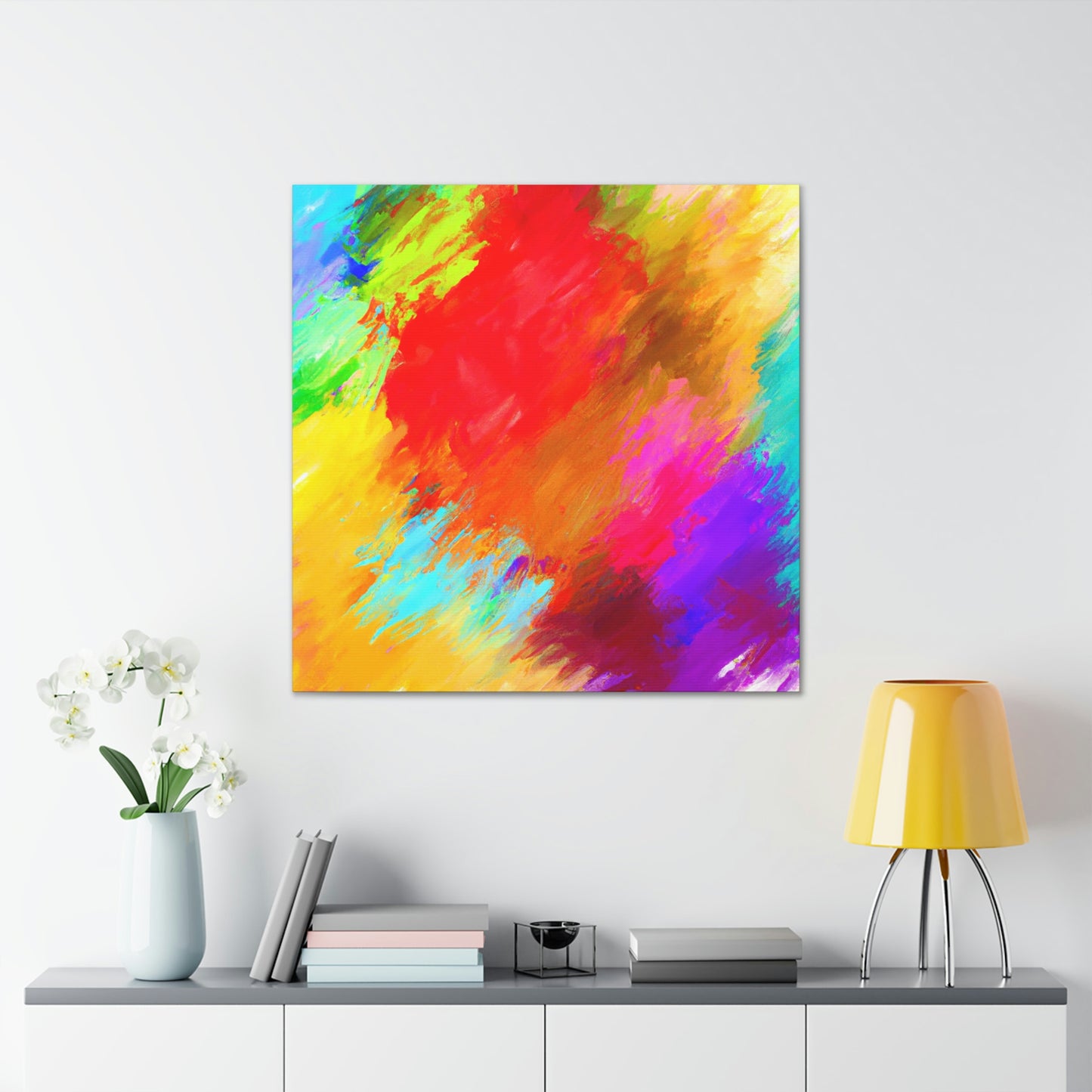 Rainbow Joy- Canvas