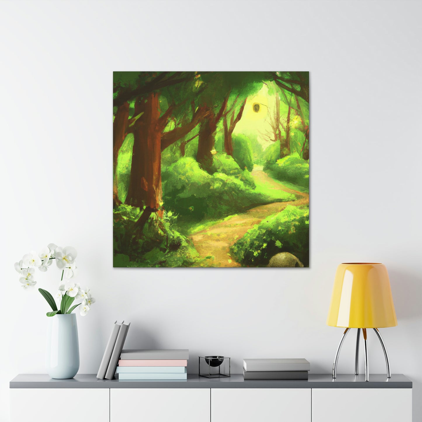 Forest Walker Digital Artworks  by  Jessi Stroud - Canvas