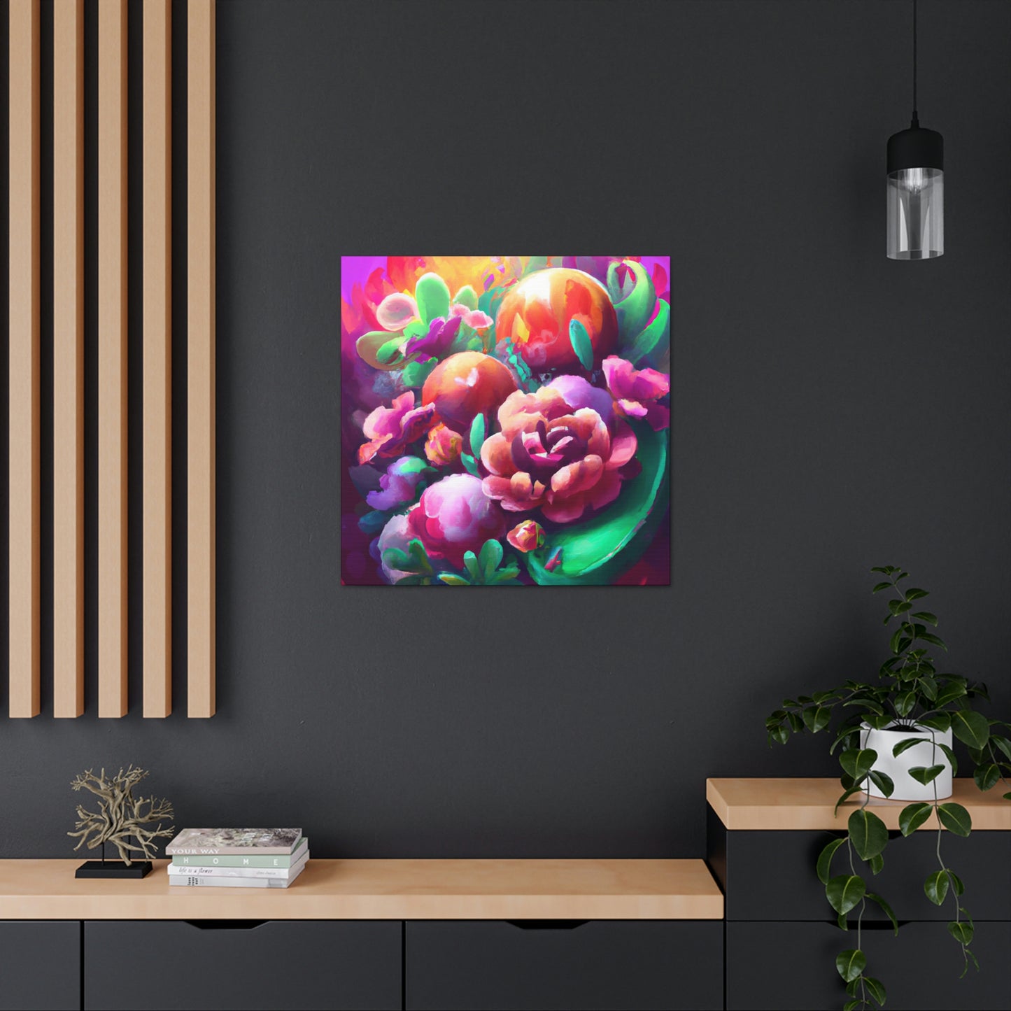 Erin Wilson - Vividly Blooming- Canvas