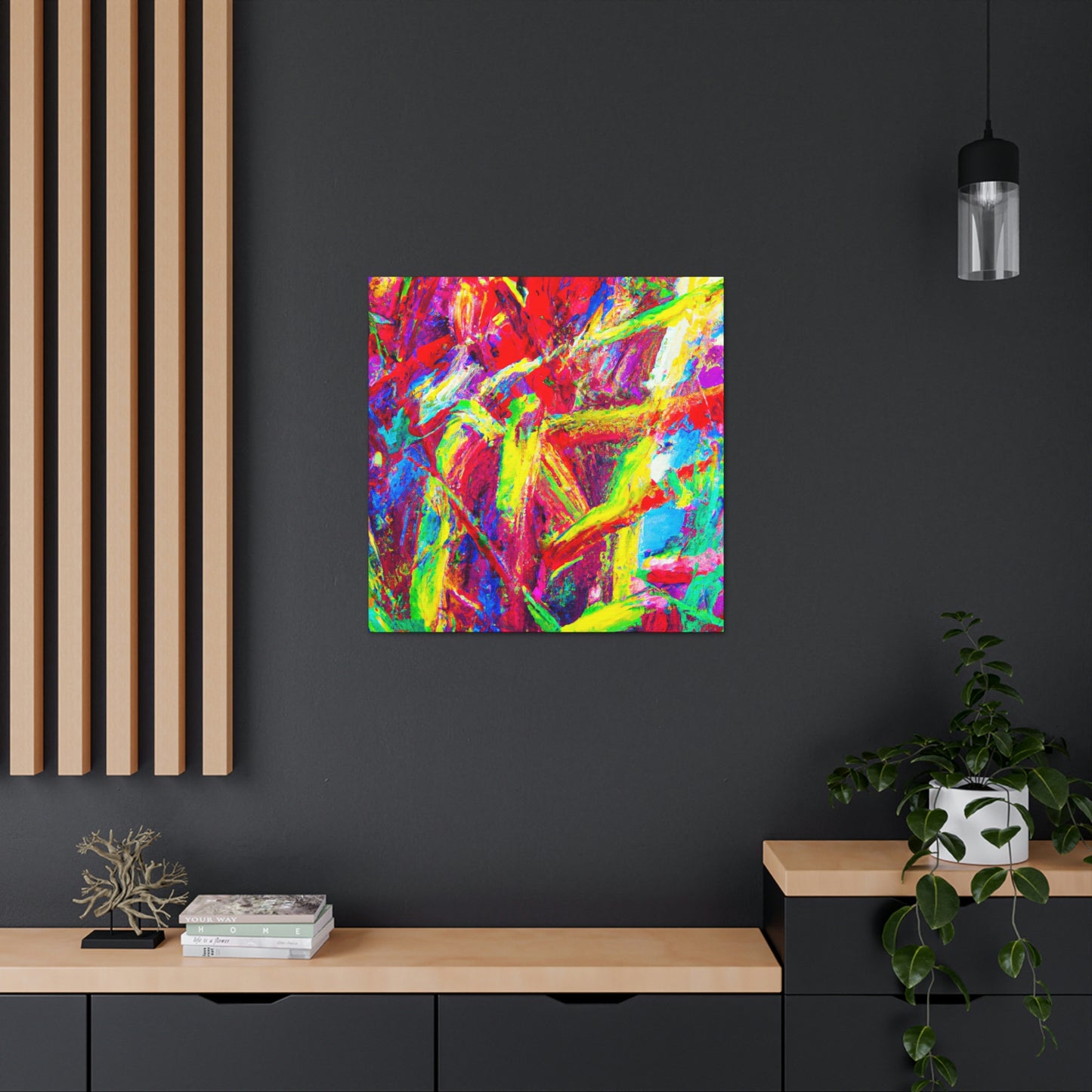 Rainbow Ranger- Canvas